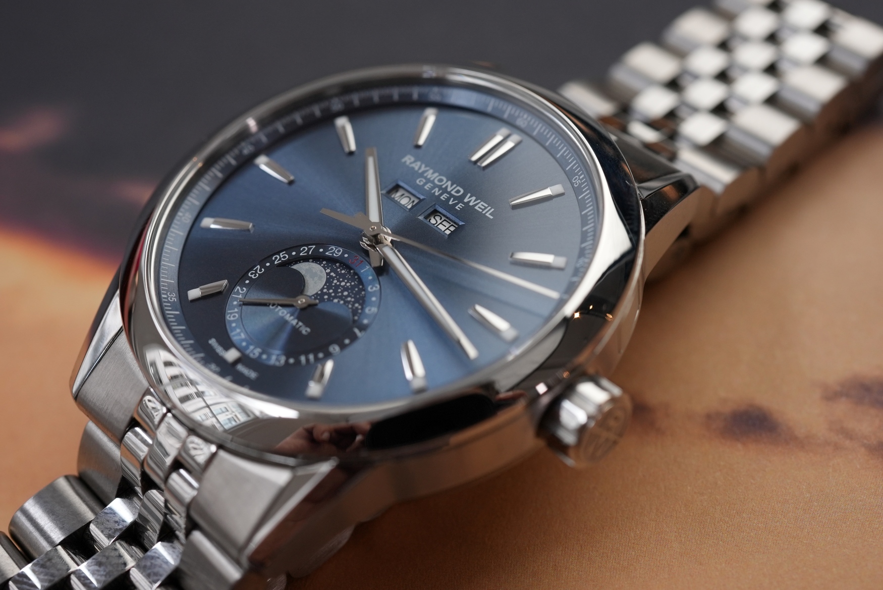 Raymond Weil Freelancer Complete Calendar Steel