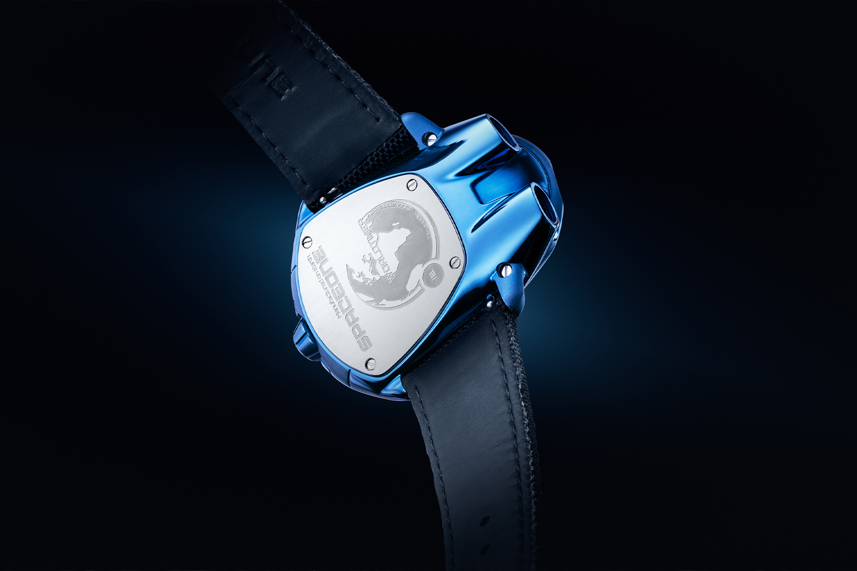 SpaceOne Worldtimer caseback