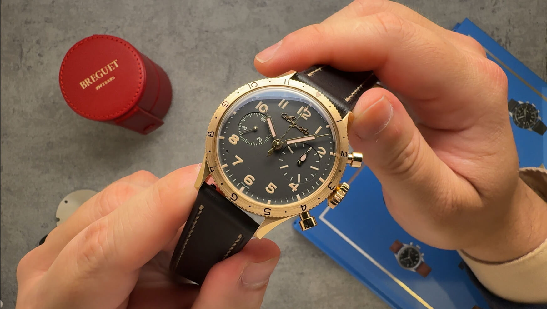 Breguet Type XX 250 Anniversary Edition Breguet Gold 1