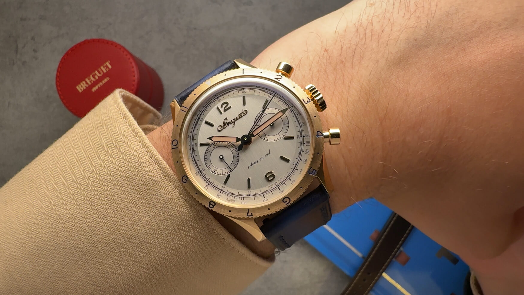 Breguet Type XX 250 Anniversary Edition Breguet Gold 12