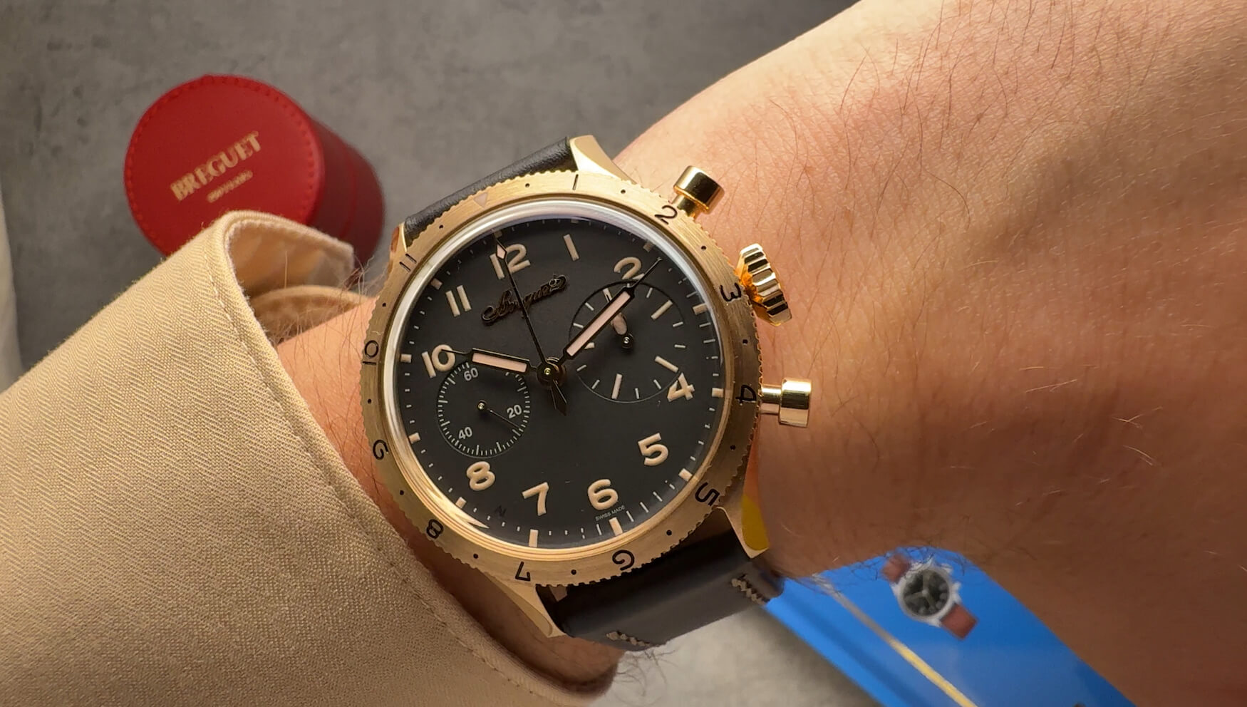 Breguet Type xx 250 Anniversary Edition Breguet Gold 18