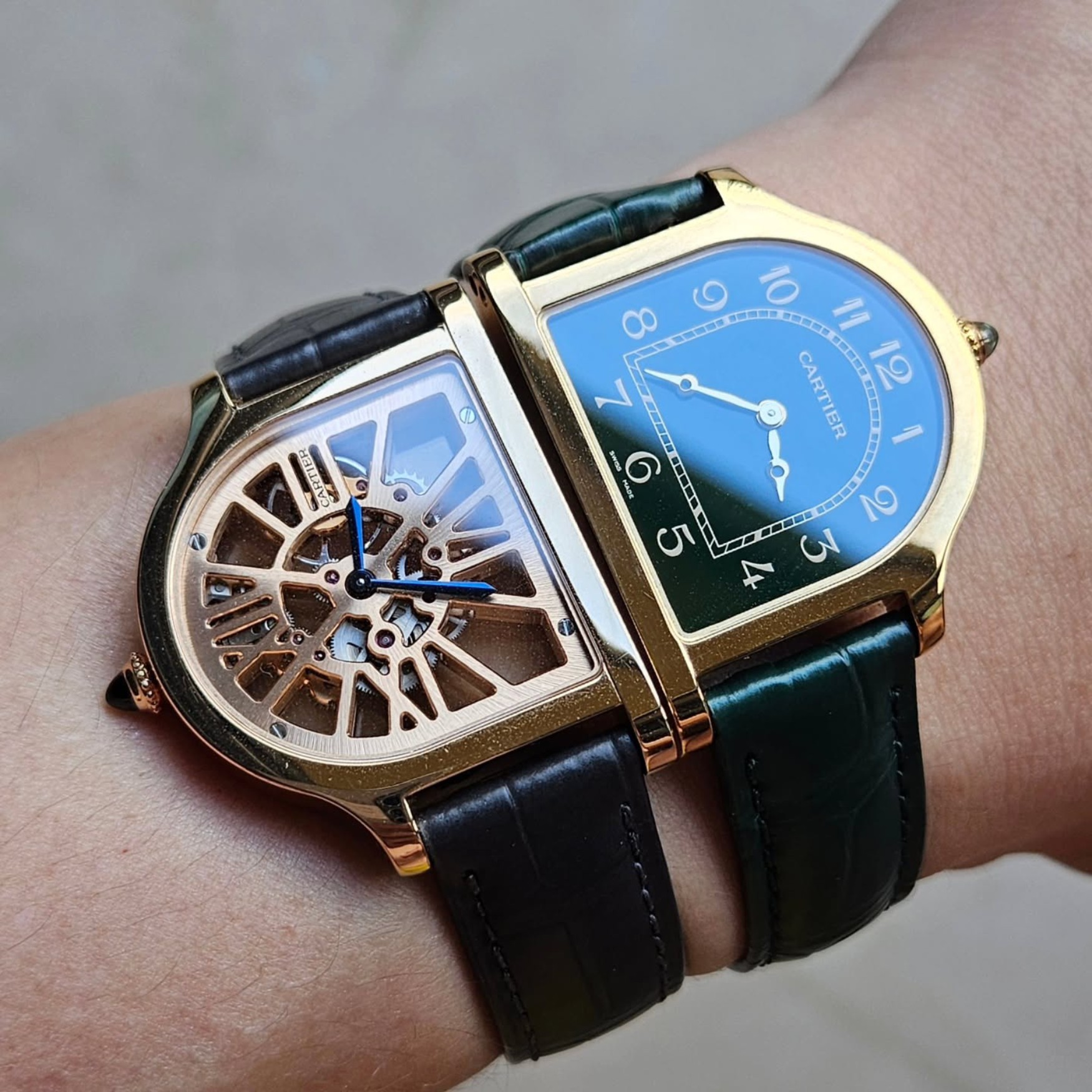 cartier cloche stack wrist