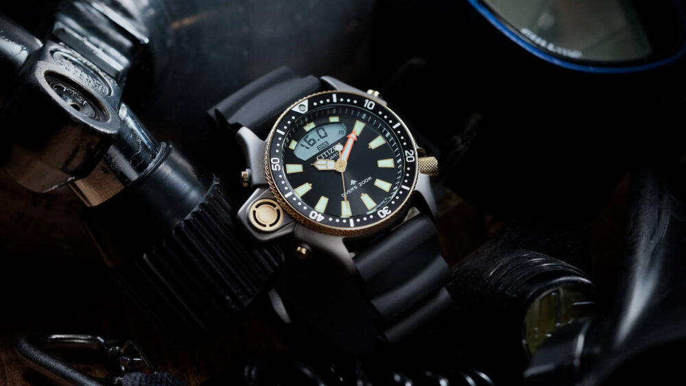 The new Citizen Promaster Aqualand celebrates 40 years of the first diver with an electronic depth sensor