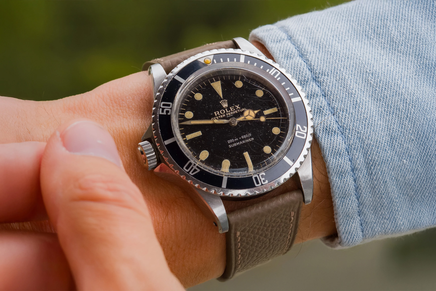 destro rolex 5513 submariner
