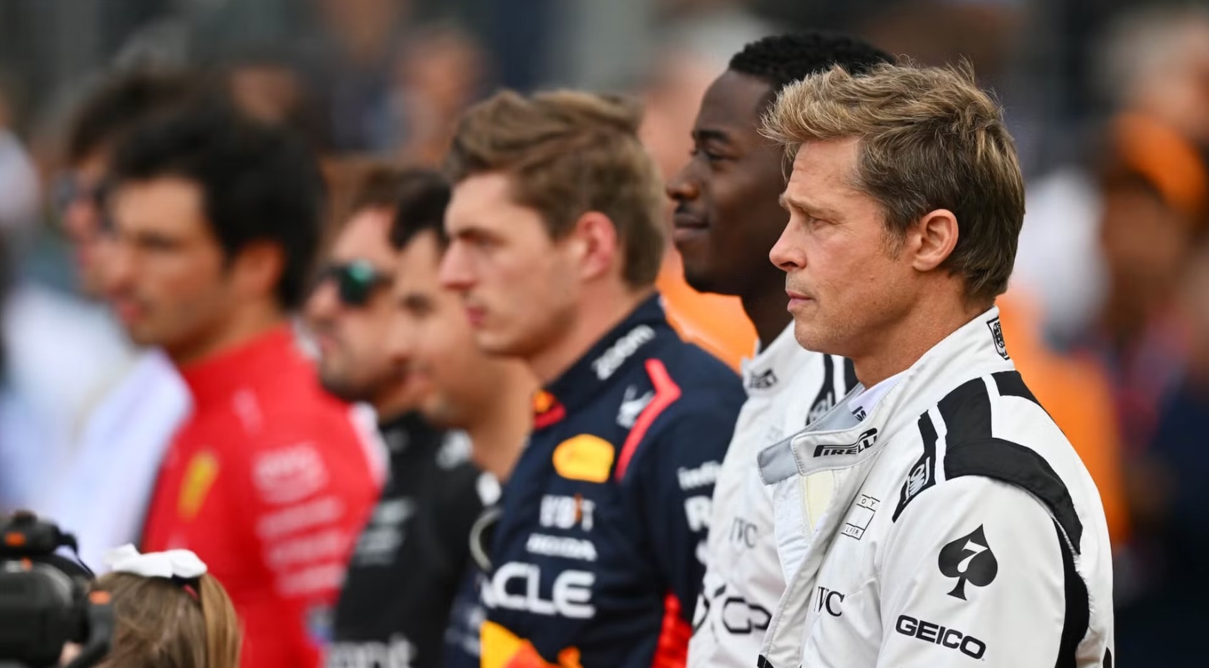 f1 movie premiere feature