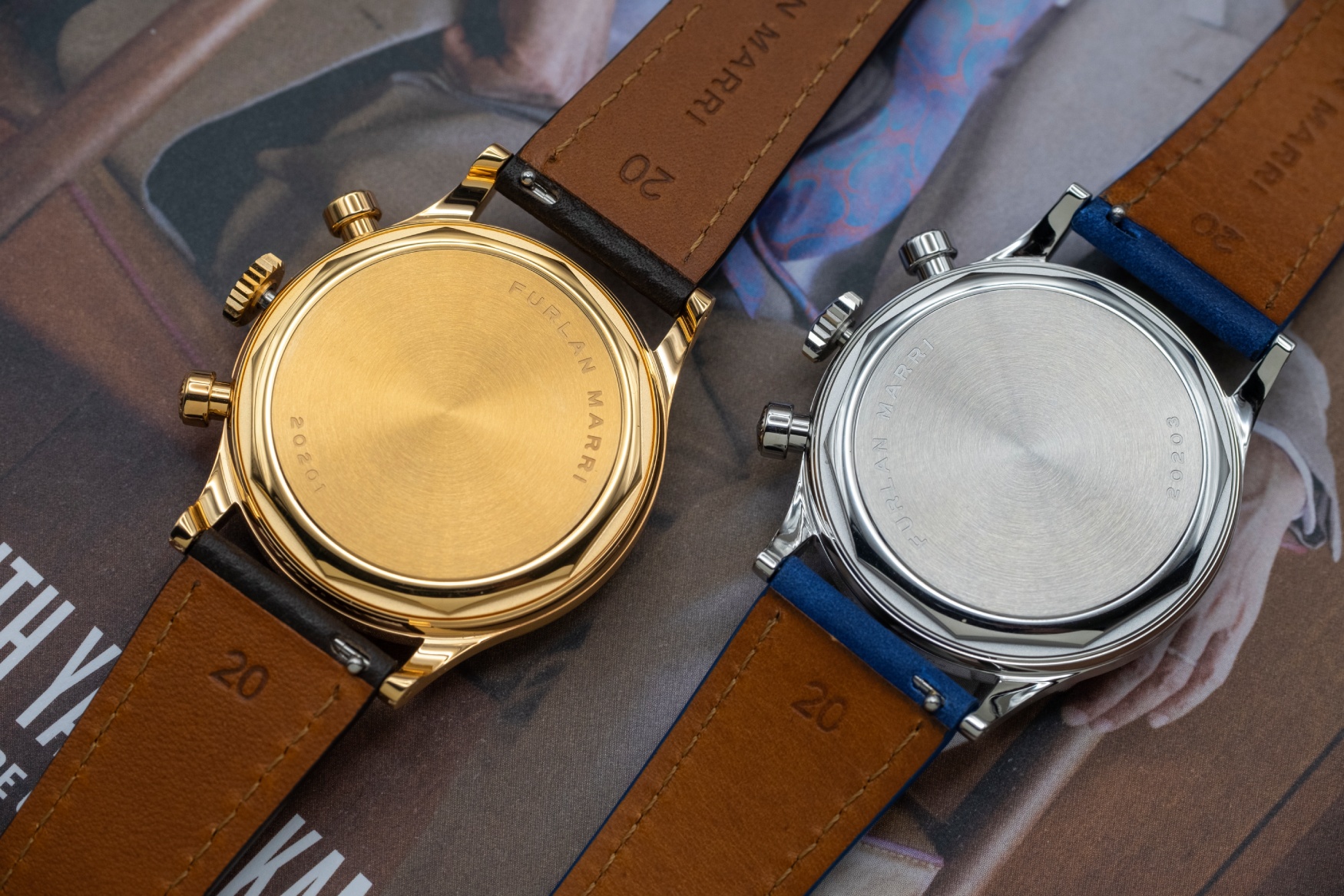 Furlan Marri Mechaquartz Ardesia Blu Sabbia Rosa Caseback