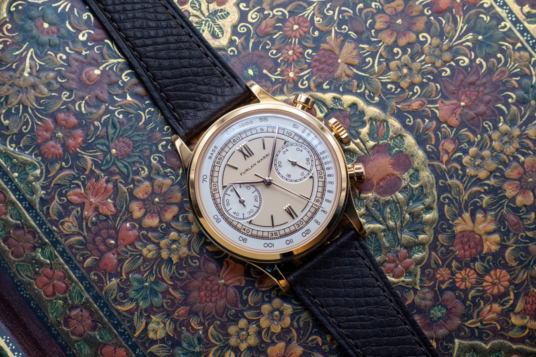 Furlan Marri Mechaquartz Sabbia Rosa Brown Strap
