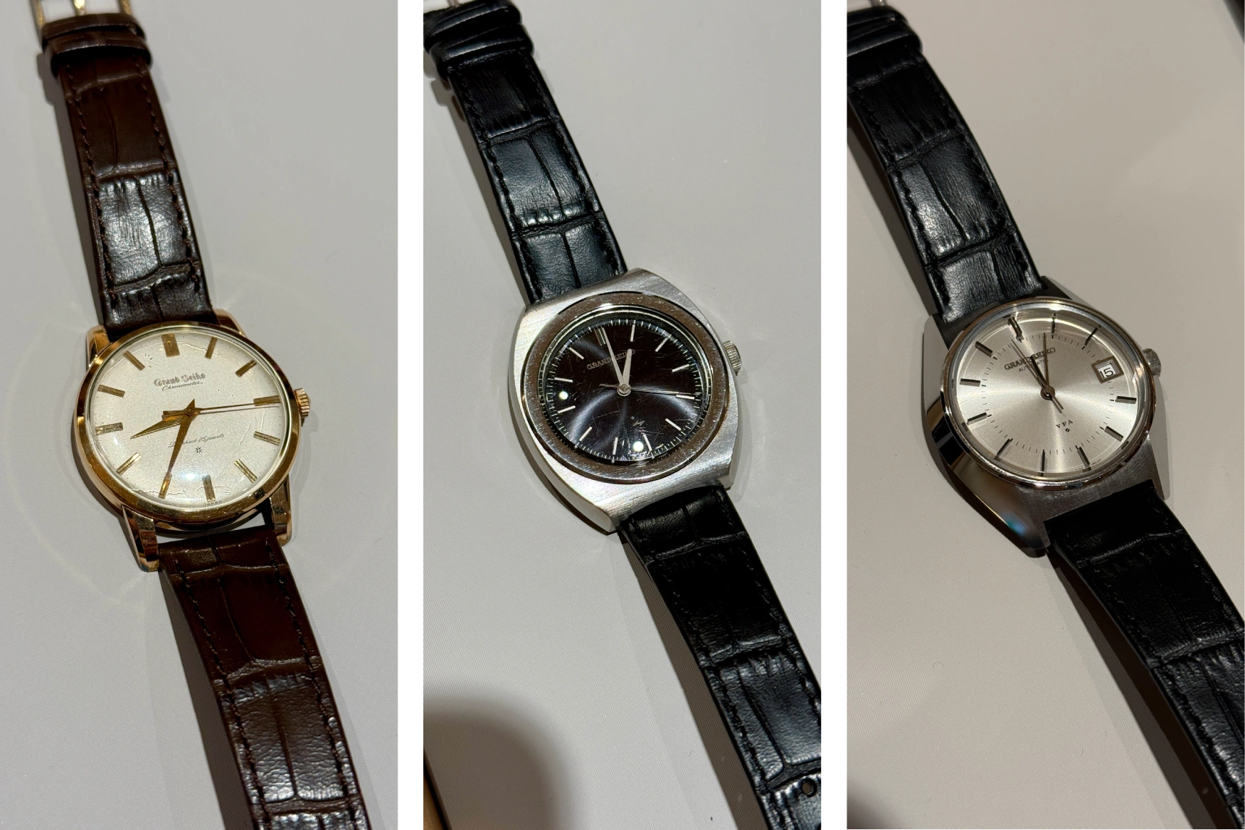 grand seiko boutique opening vintage first v f a special trio
