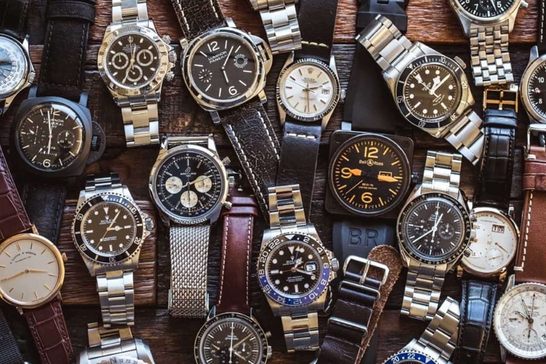 large watch collection