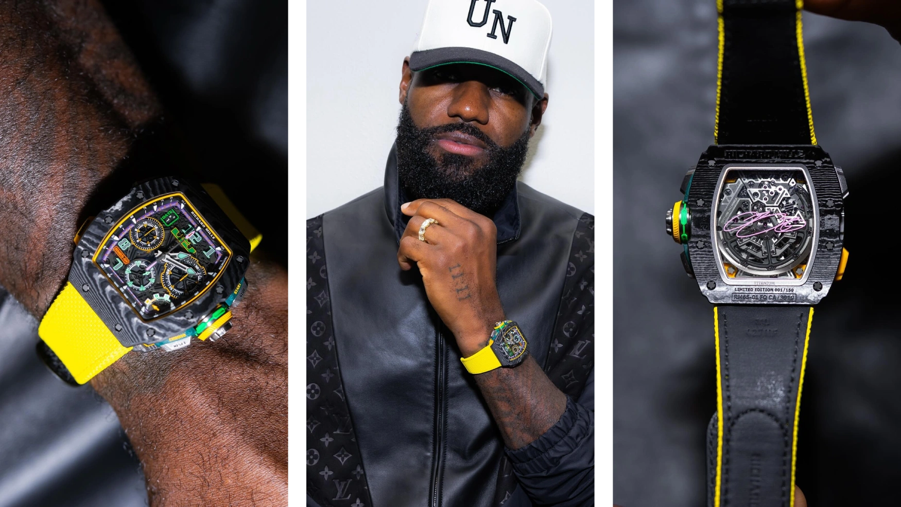 lebron james richard mille collab feature