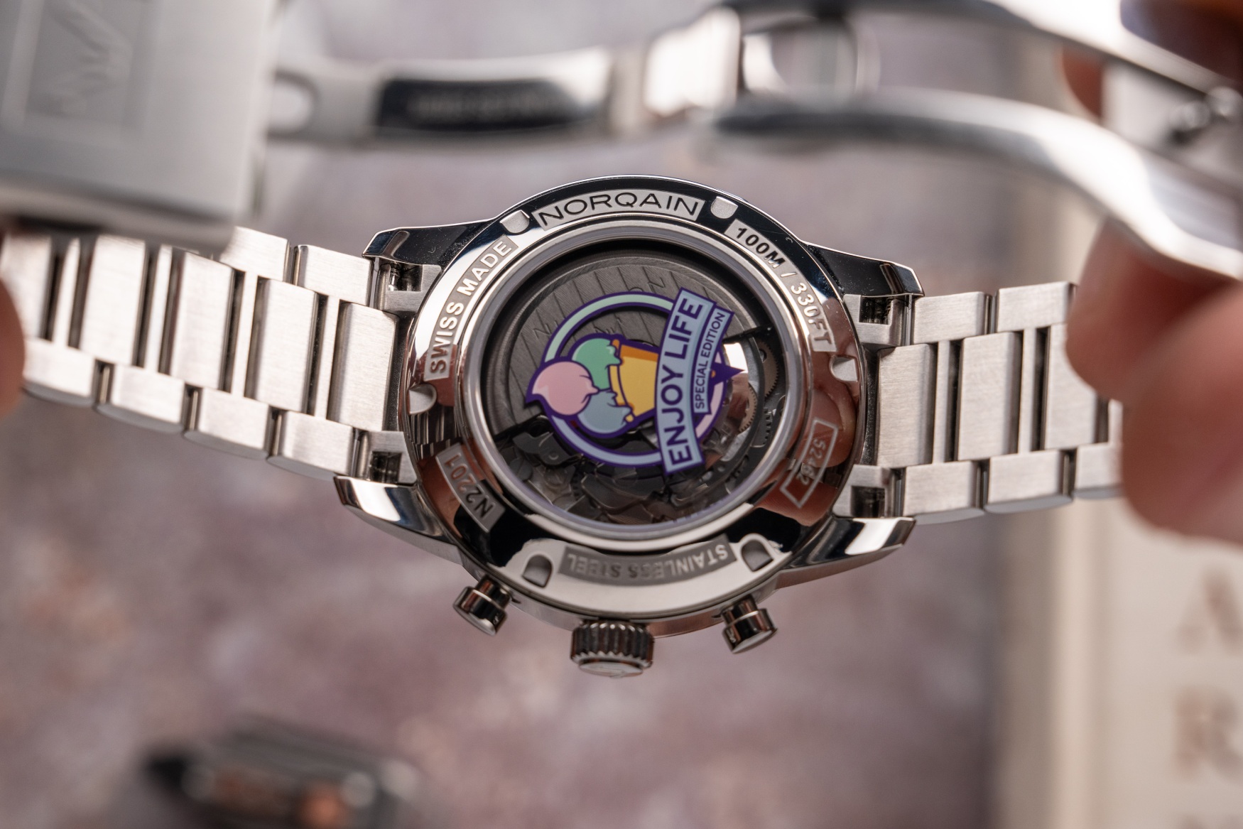 norqain freedom 60 chrono 40mm enjoy life 2