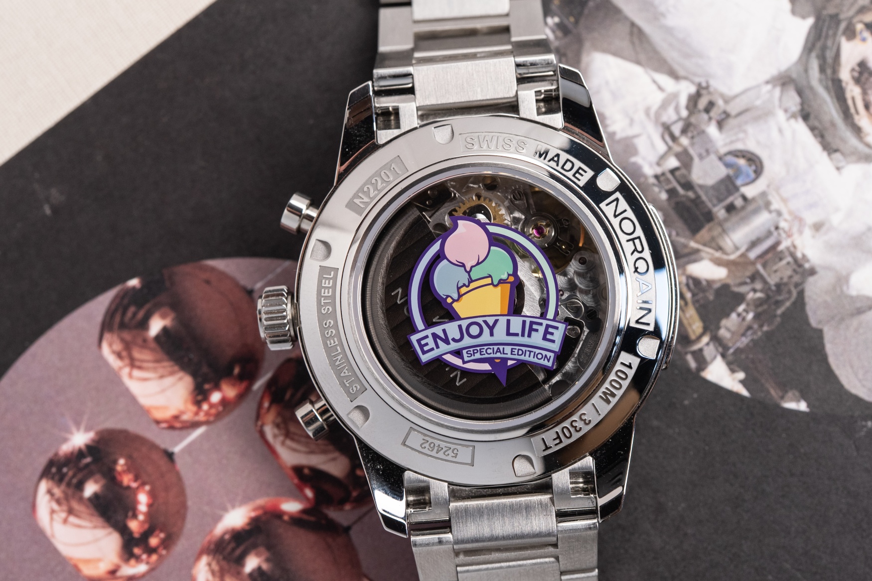 norqain freedom 60 chrono 40mm enjoy life 5