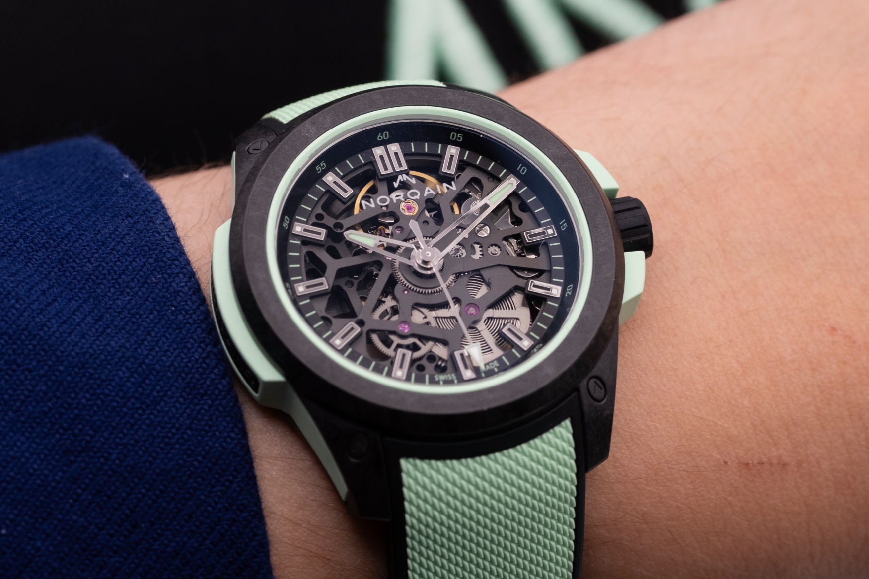 norqain wild one 39mm wrist dial