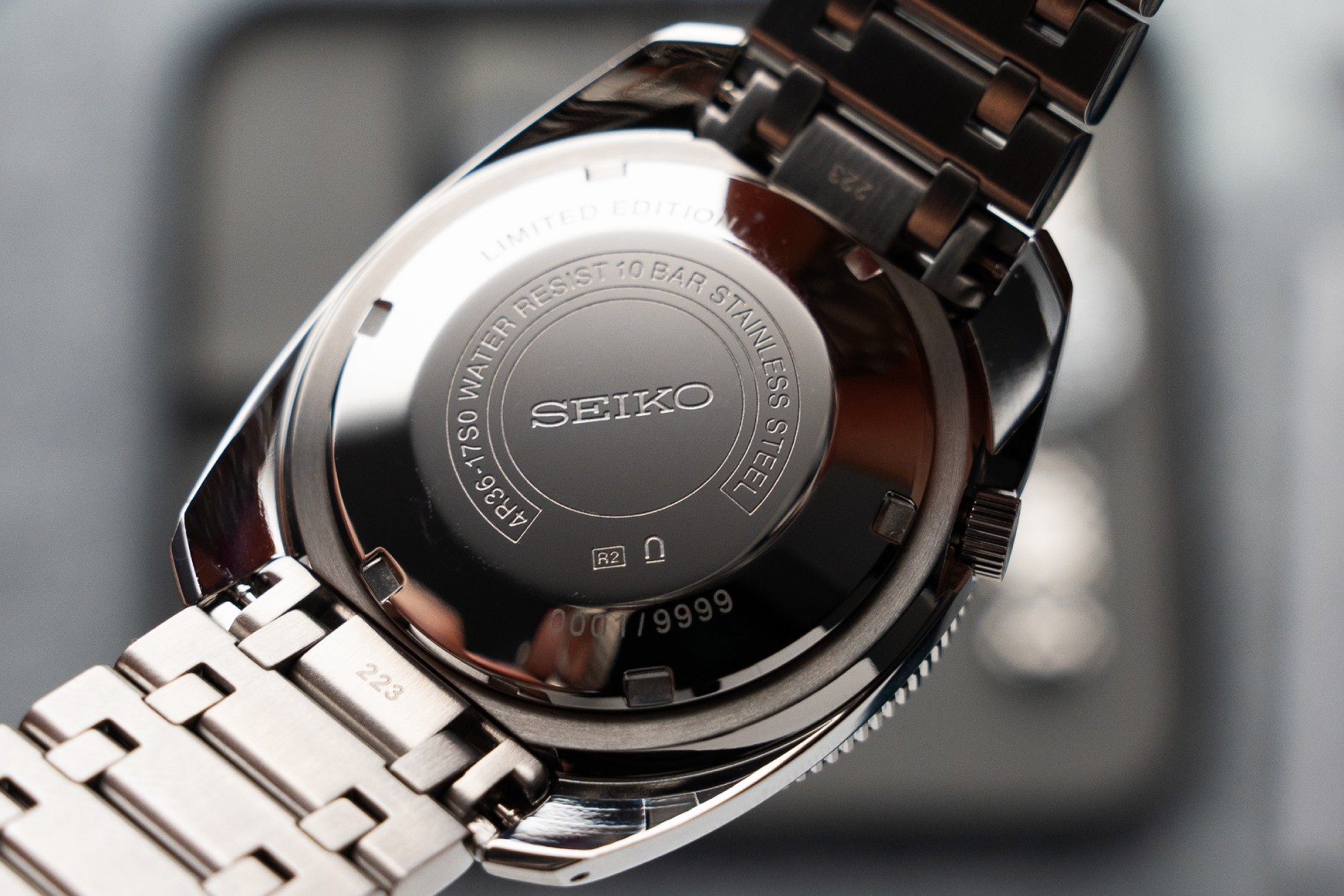 seiko 5 sports gene kranz srpl91 srpl93 caseback