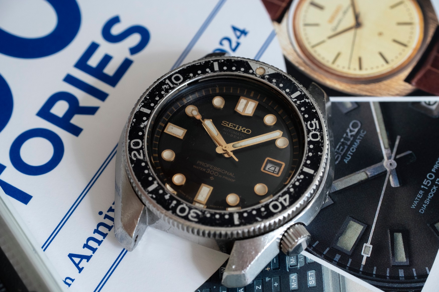 seiko 6159 7000 monobloc countdown bezel