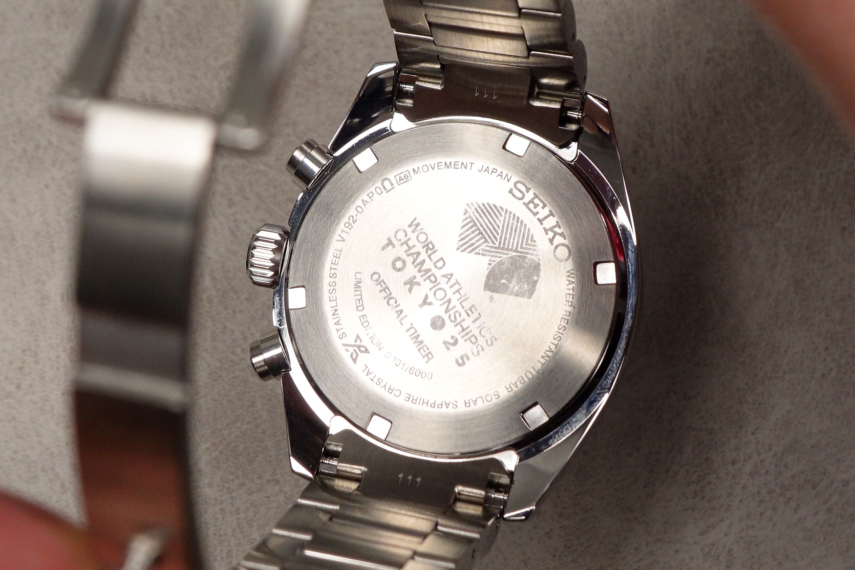 Seiko Prospex SpeedTimer Solar SSC995 4