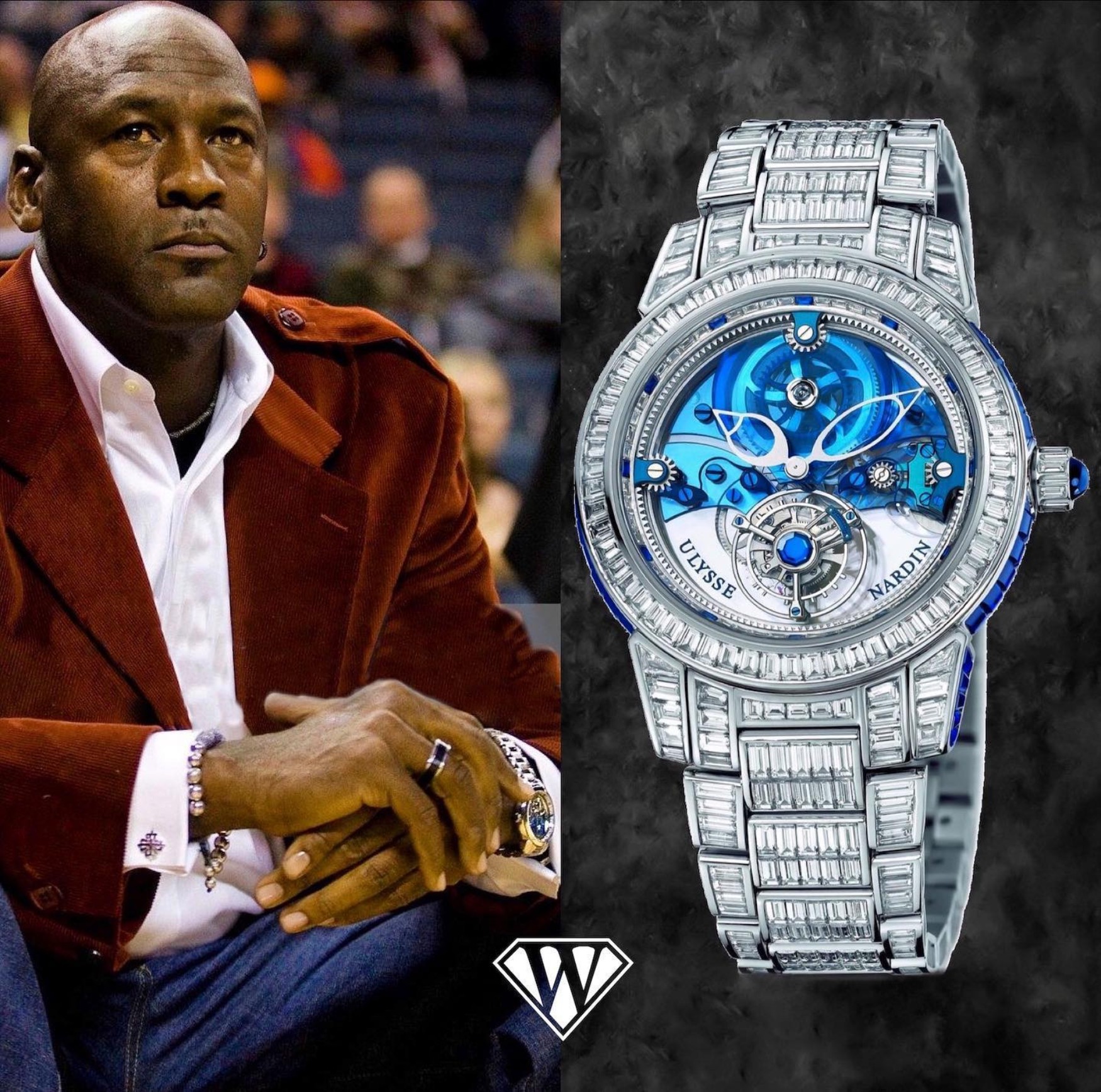 ulysse nardin royal blue michael jordan
