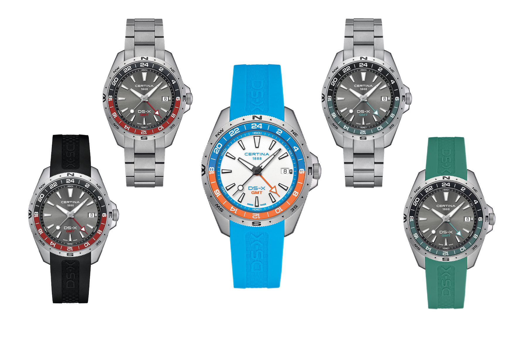 certina ds x gmt range