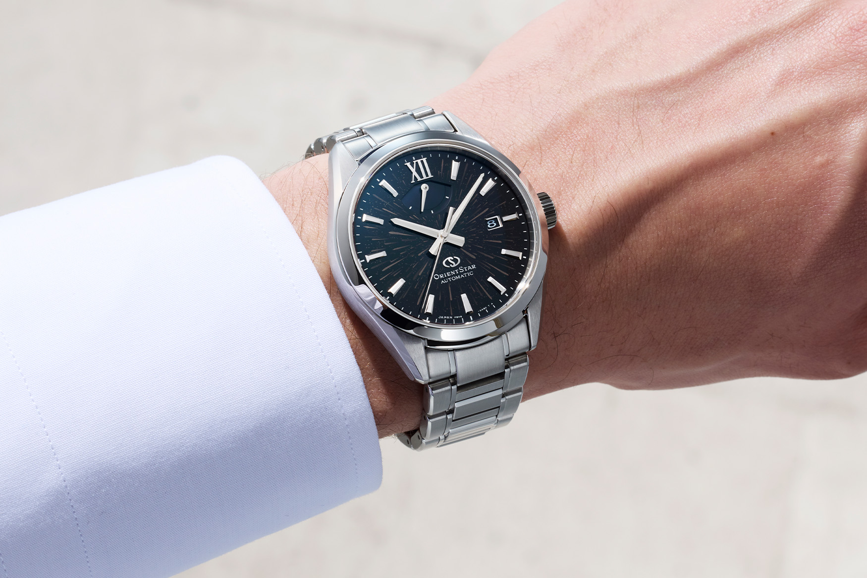 Orient Star M34 F8 Date Black Dial Wrist
