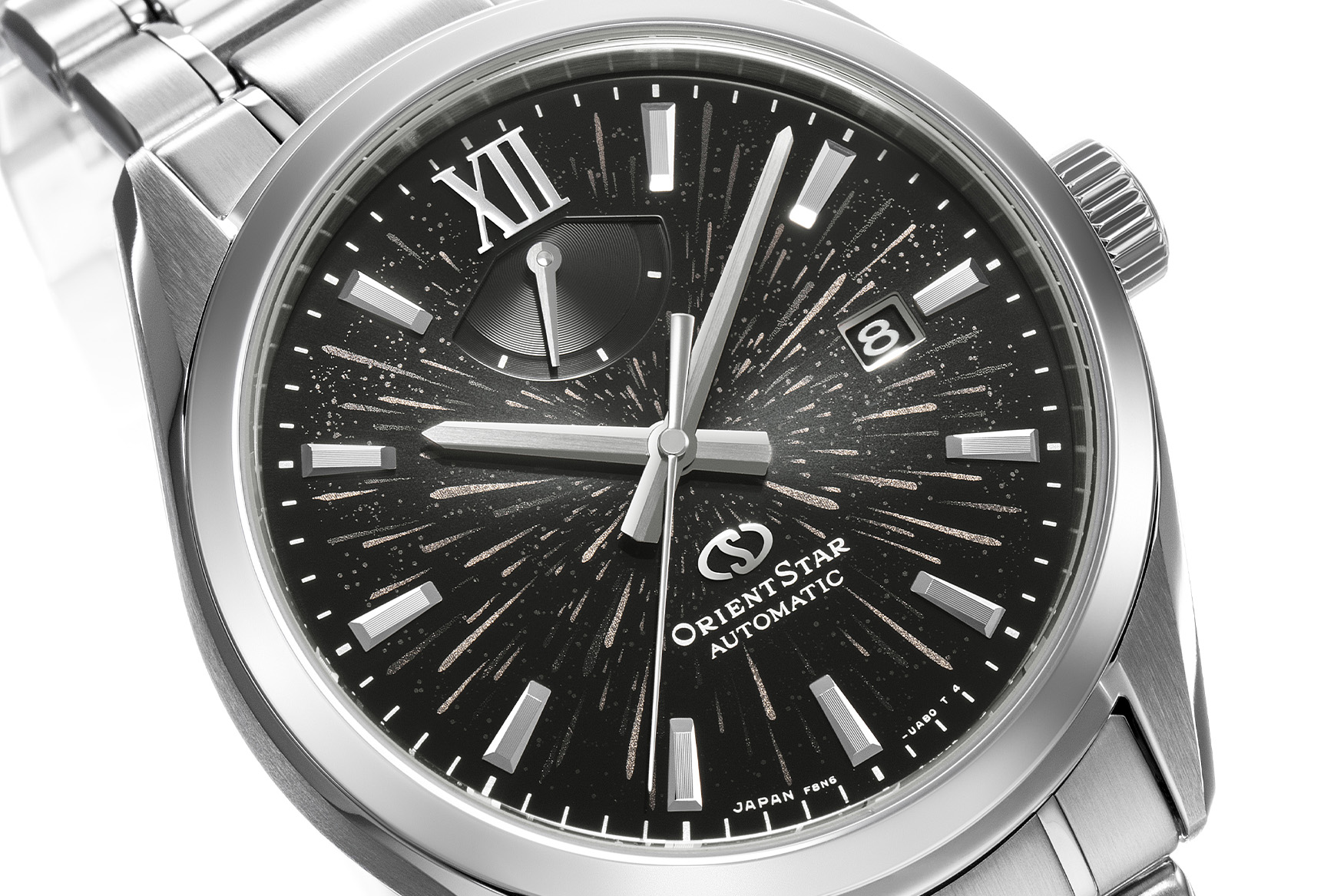 Orient Star M34 F8 date black dial