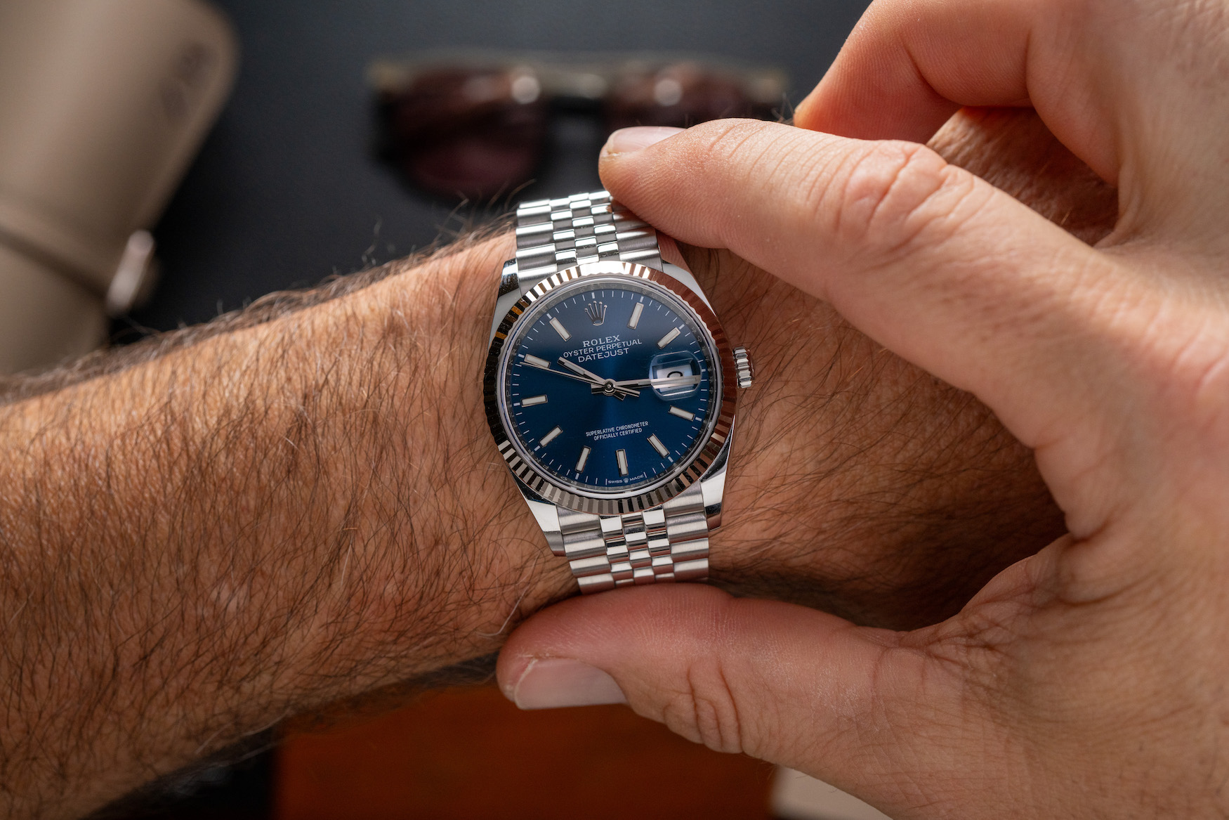 Rolex DateJust 36 126234 Bright Blue 11