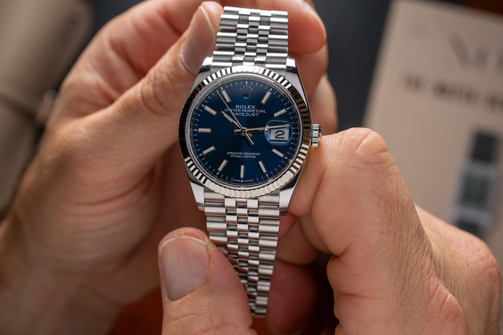Rolex Datejust 36 126234 Bright Blue 3