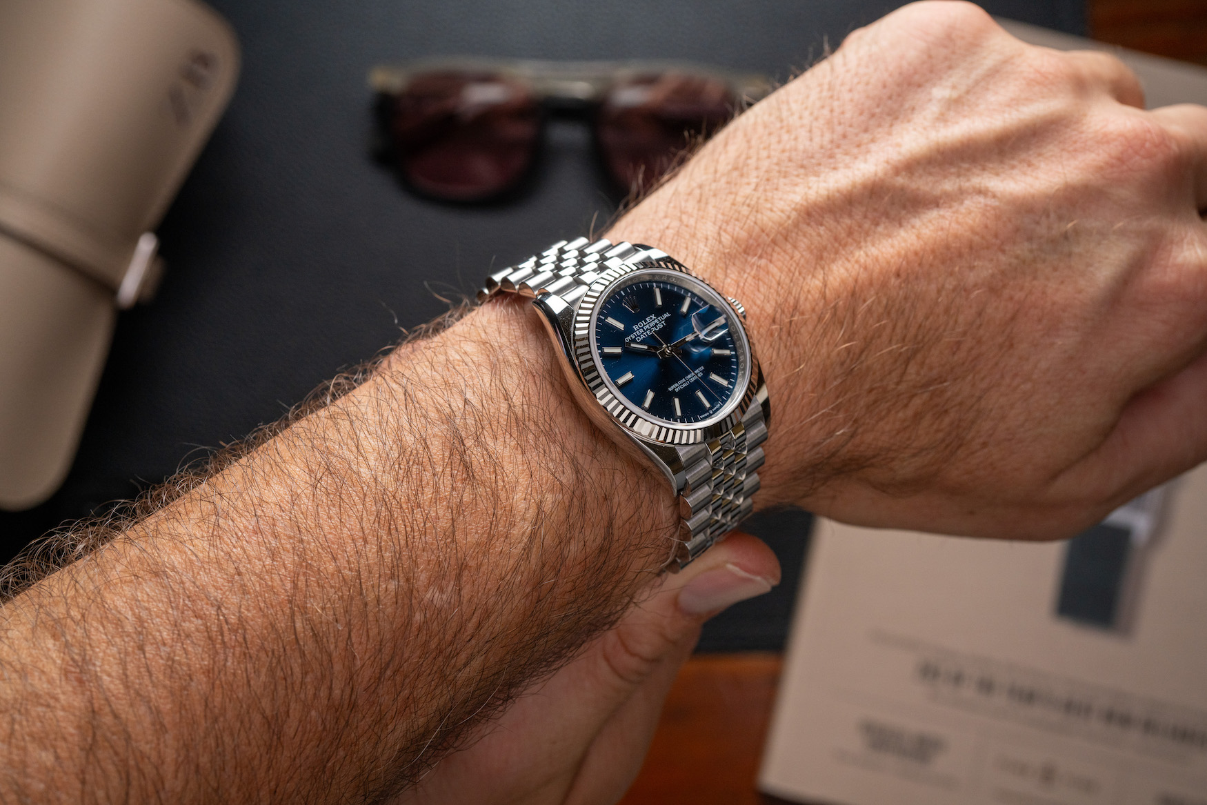 ROLEX DATEJUST 36 126234 Bright Blue 9
