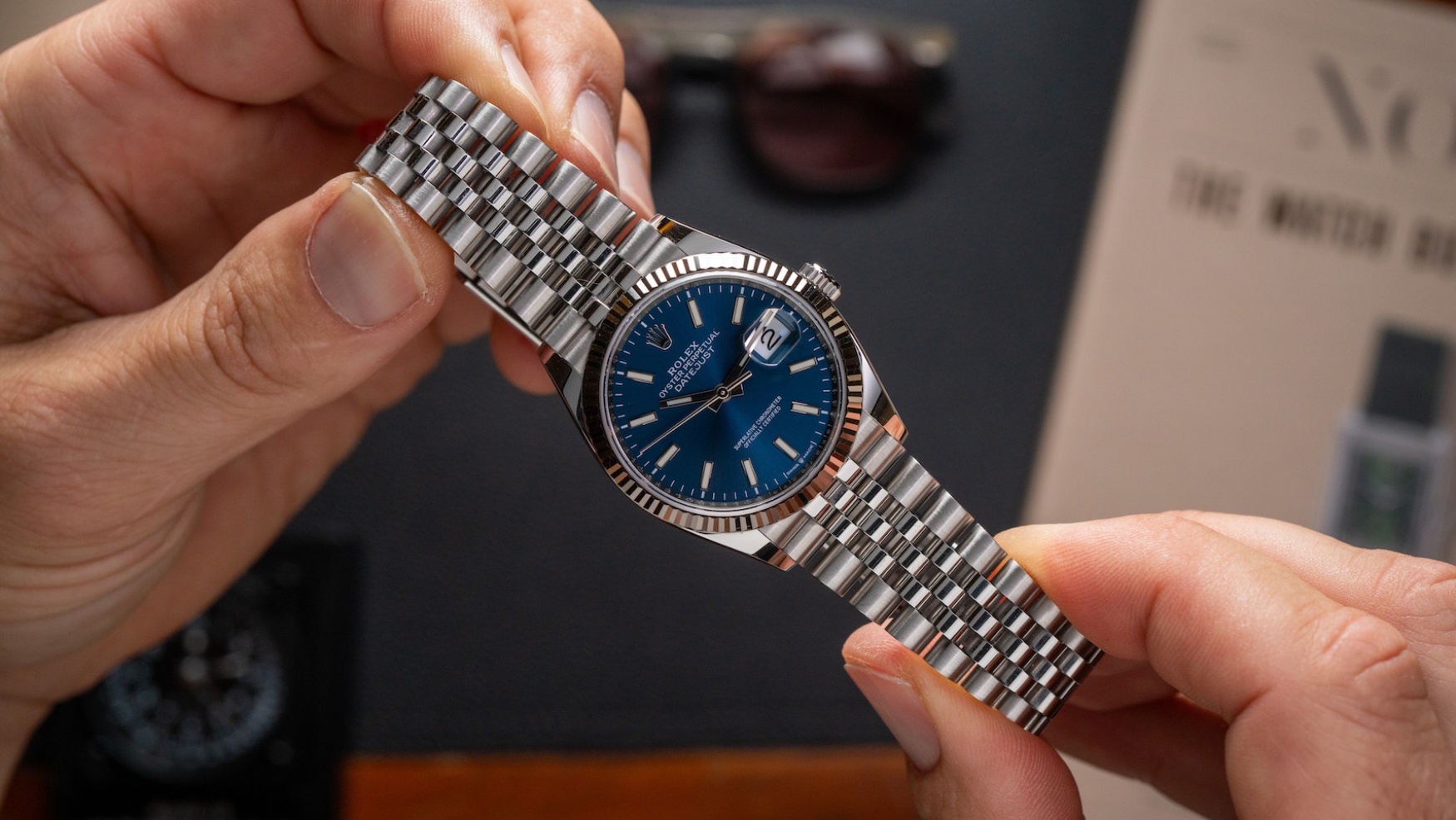Rolex Datejust 36 126234 Bright Blue feature
