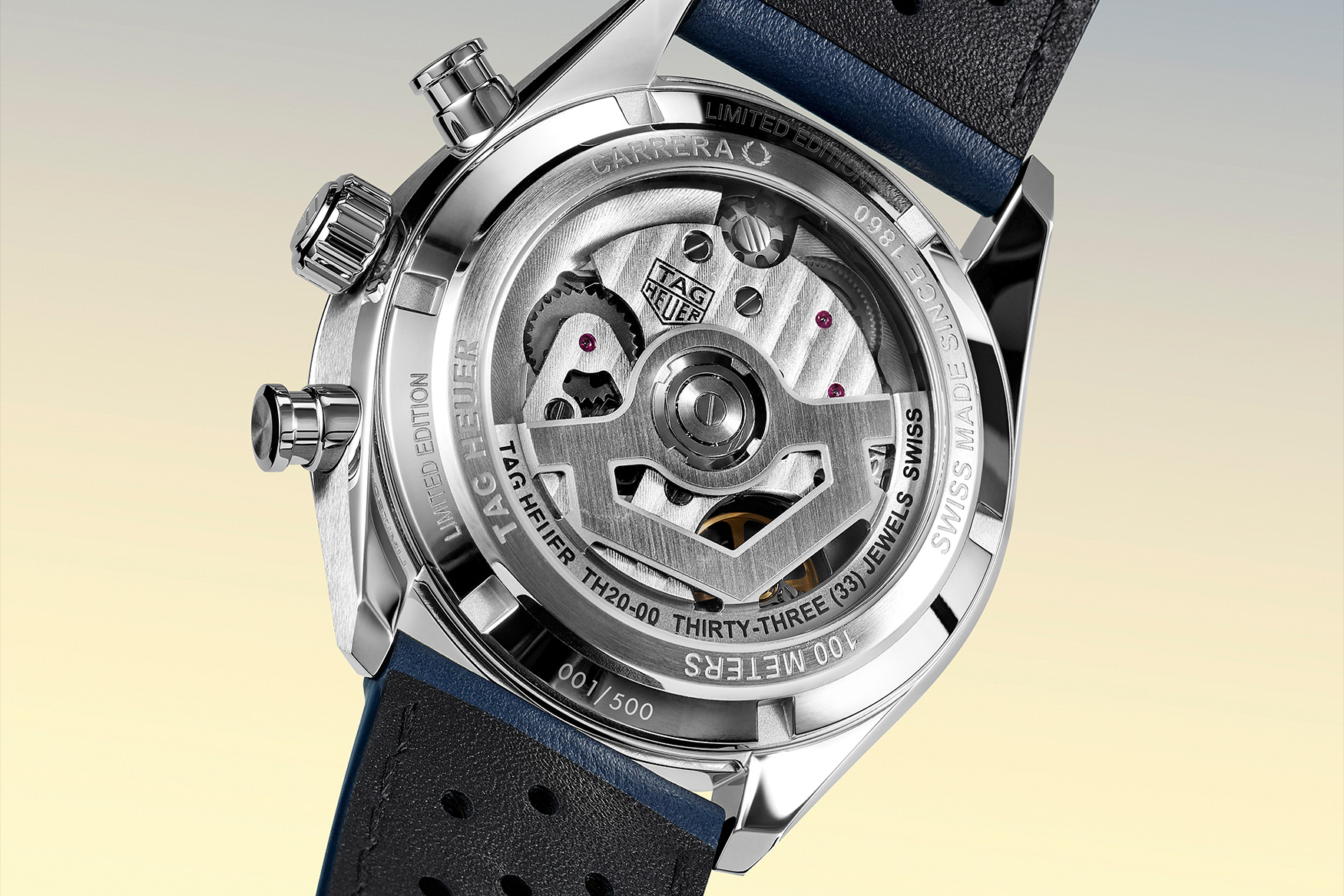 Tag Heuer Carrera Chrono limited edition seafarer movement