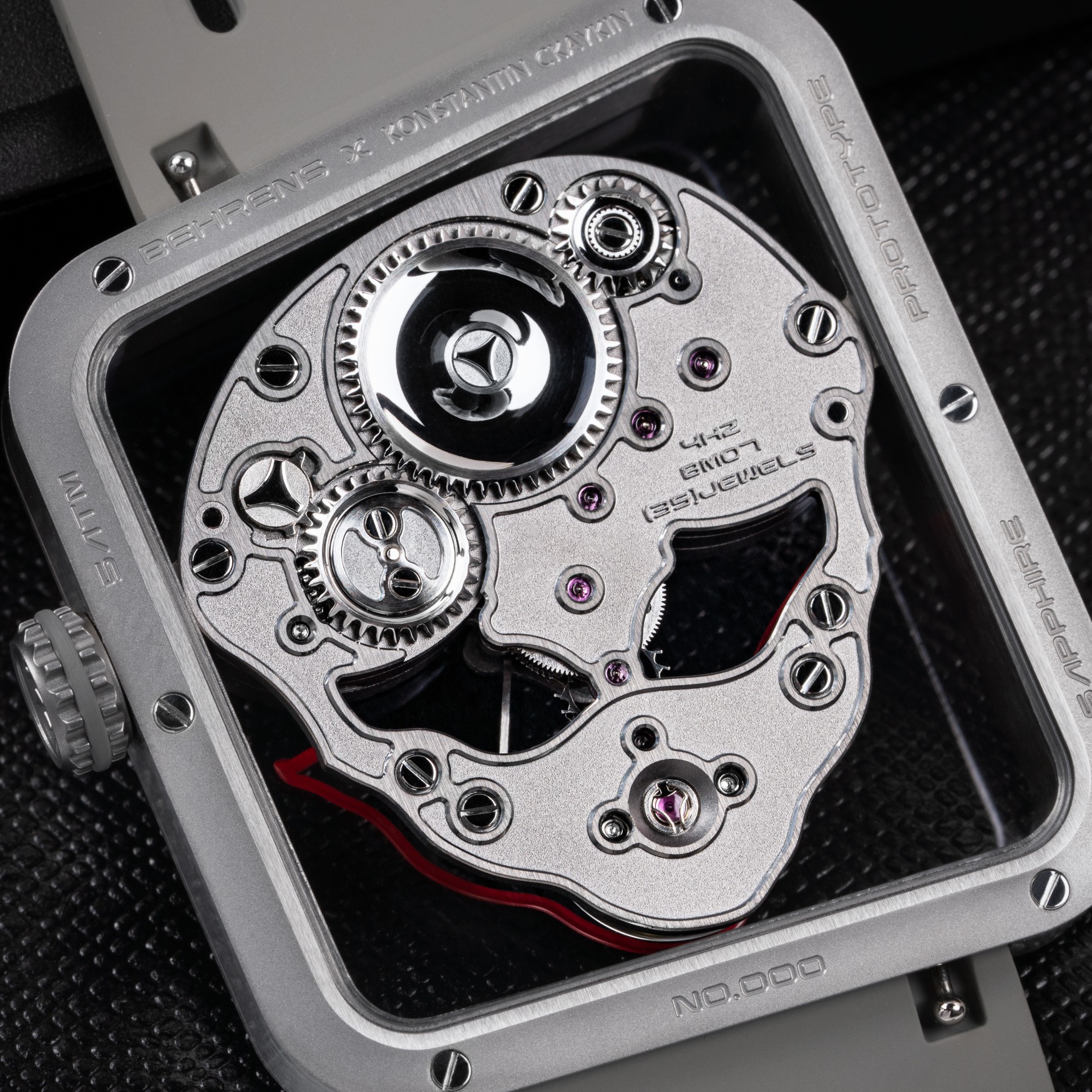 Behrens Konstantin Chaykin Ace of Hearts Titanium Caseback