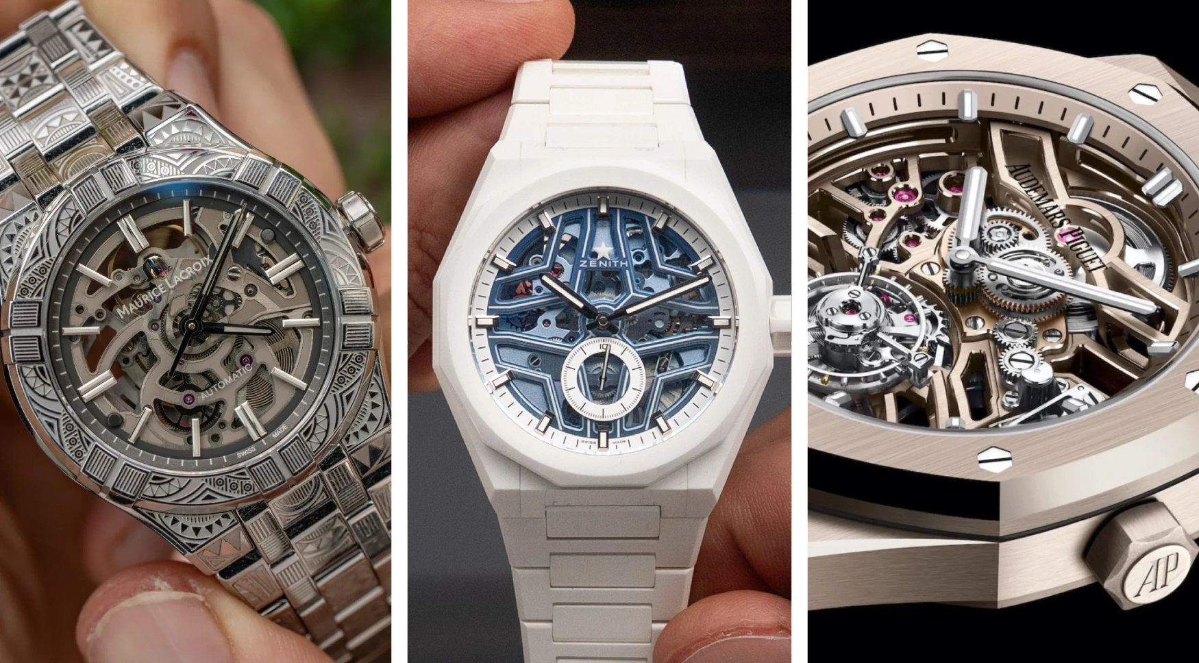 best skeleton watches feature white surfer