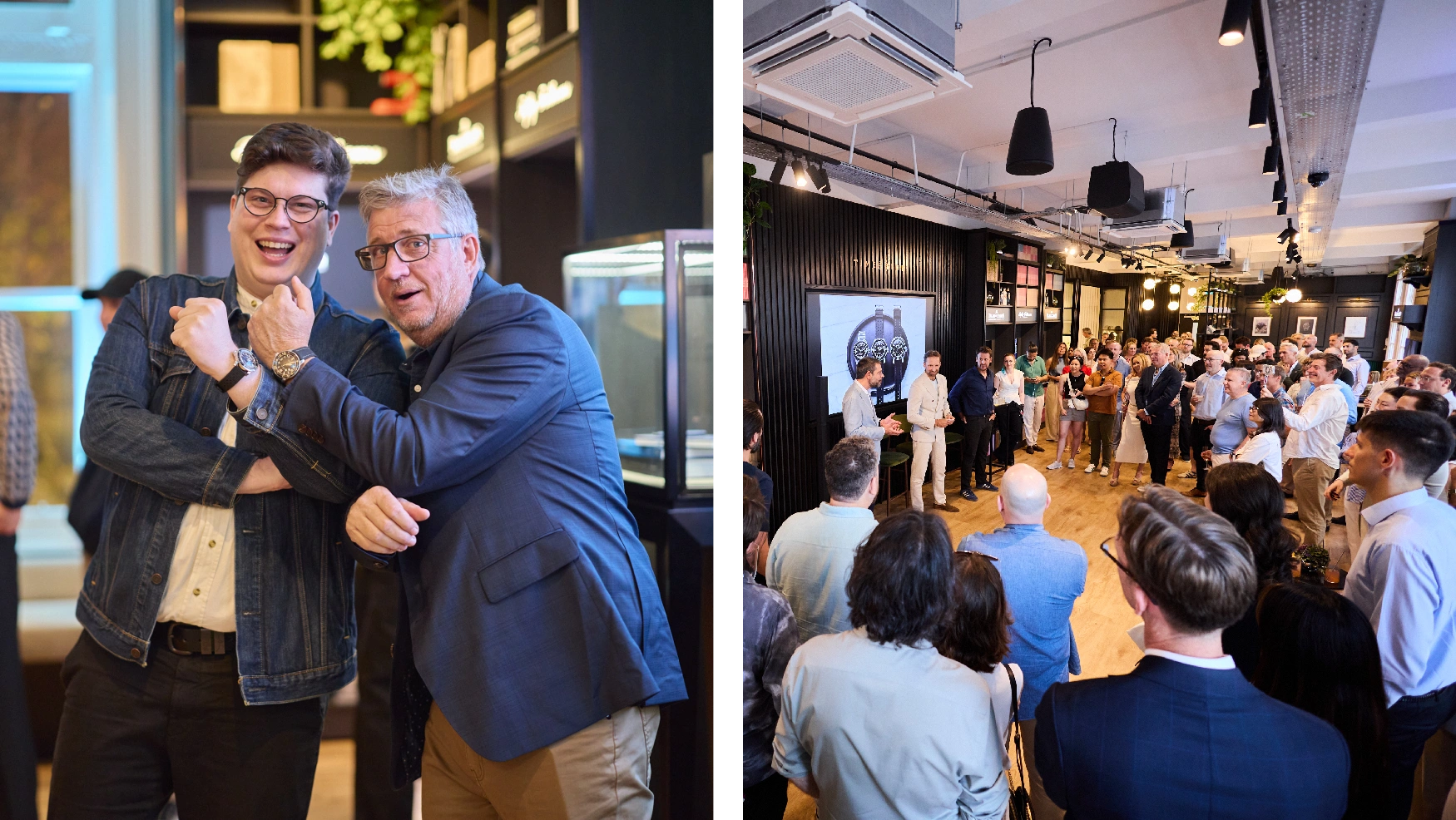 We hosted two Blancpain events 17,000 kilometres apart, filling out both the London and Melbourne Discovery Studios