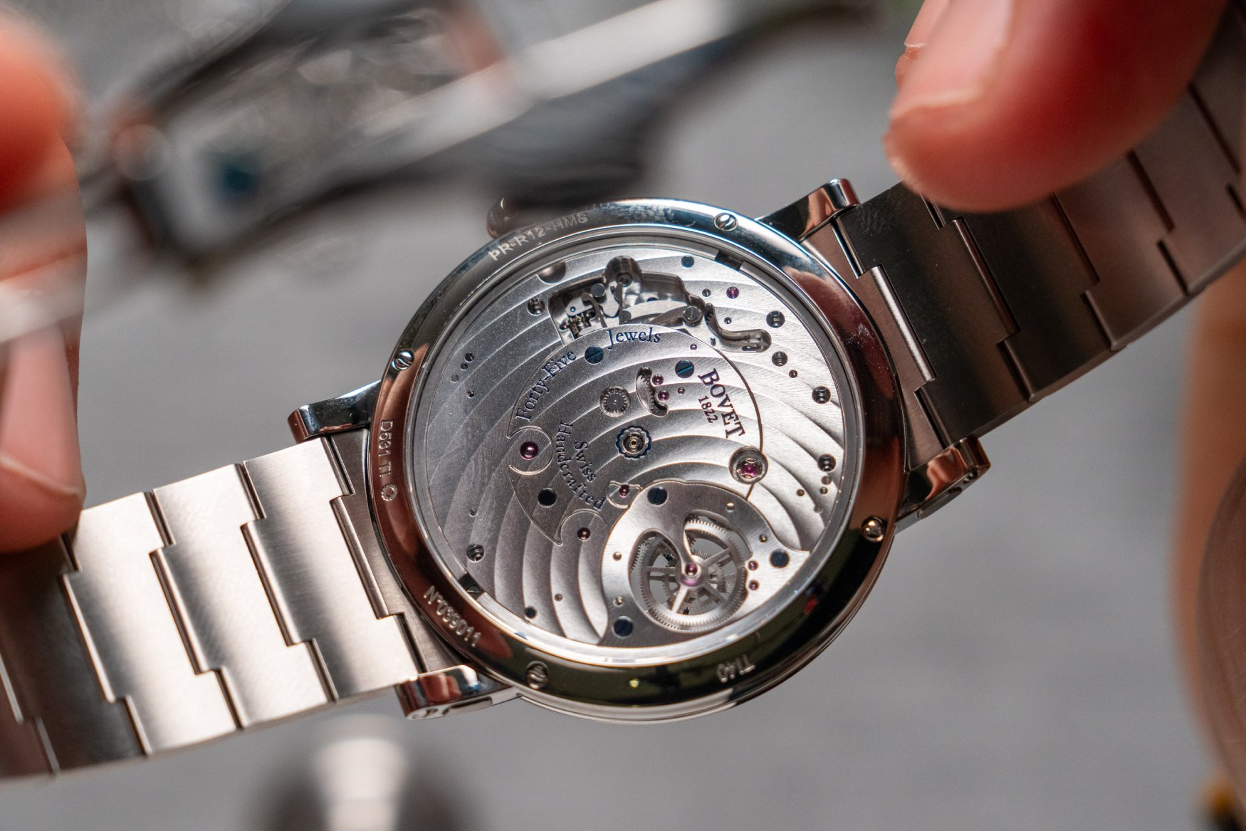 Bovet Recital 12 Movement Case Back