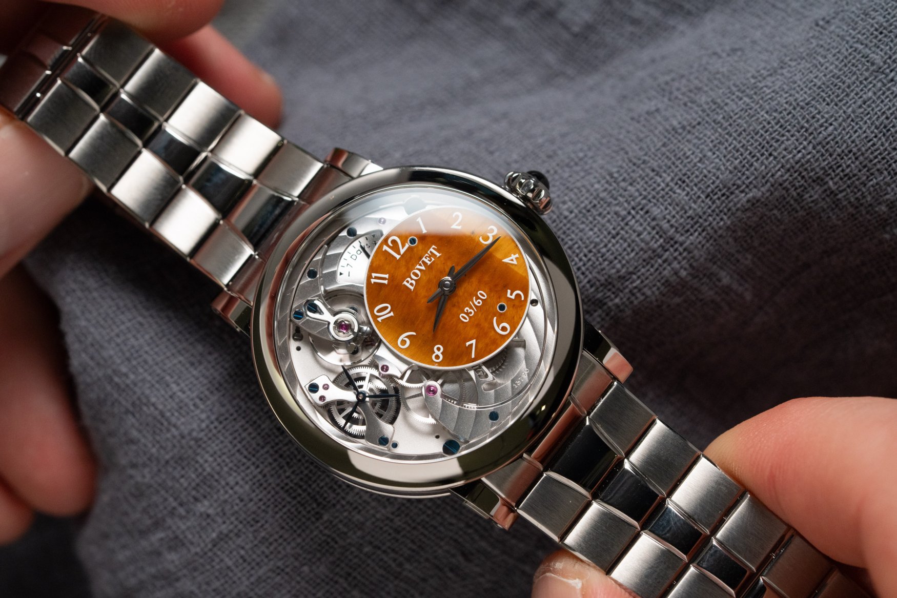BOVET RECITAL 12 TIGER EYE