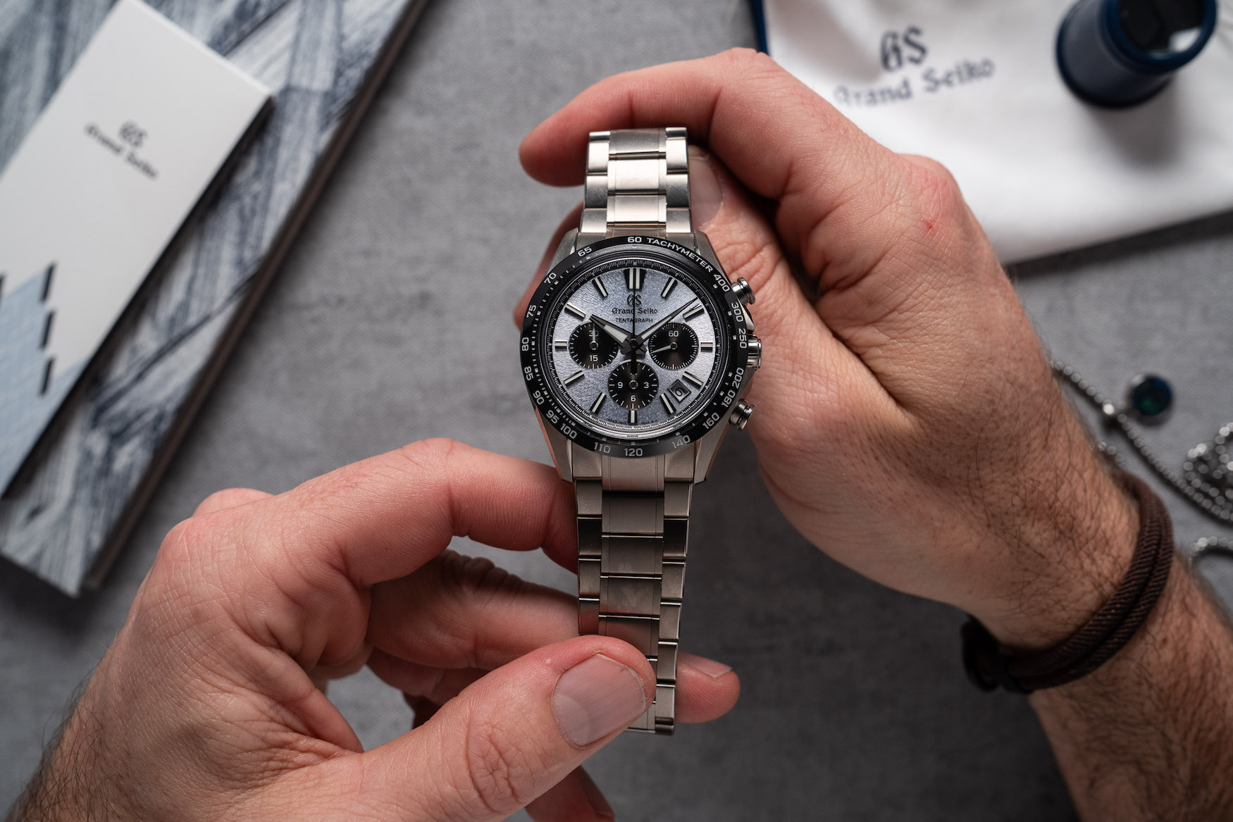 Grand Seiko SLGC007 Titograph 12