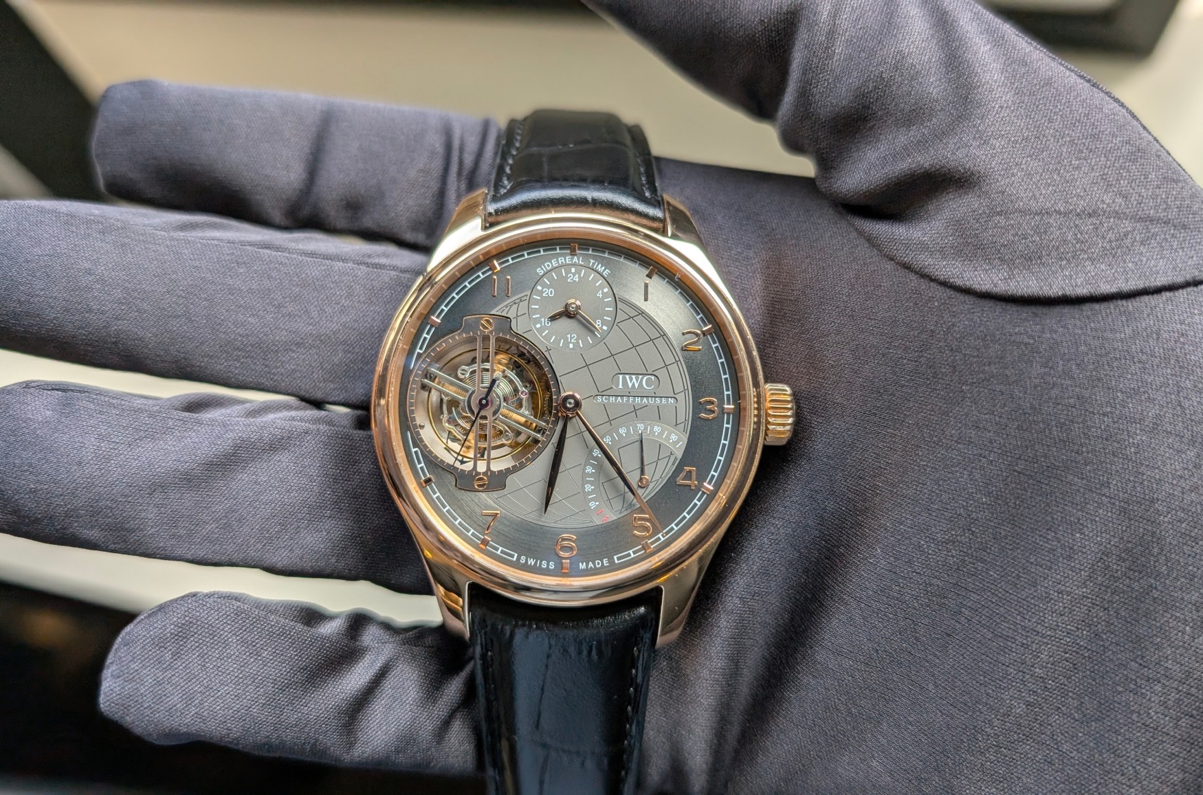 IWC High Horology Trunk Show Portugiueser Siderale Riad