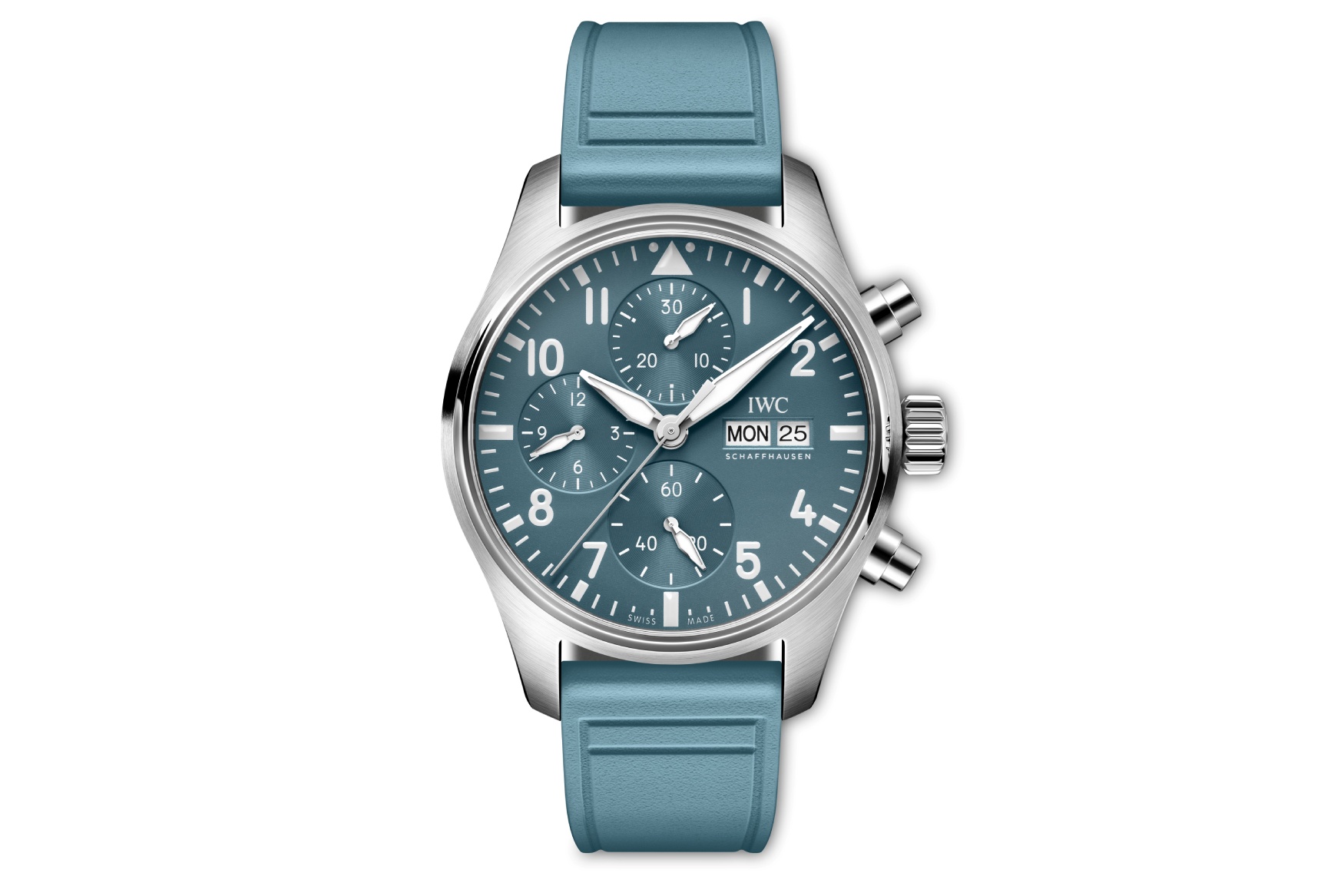 iwc pilots watch chronograph 41 miramar steel