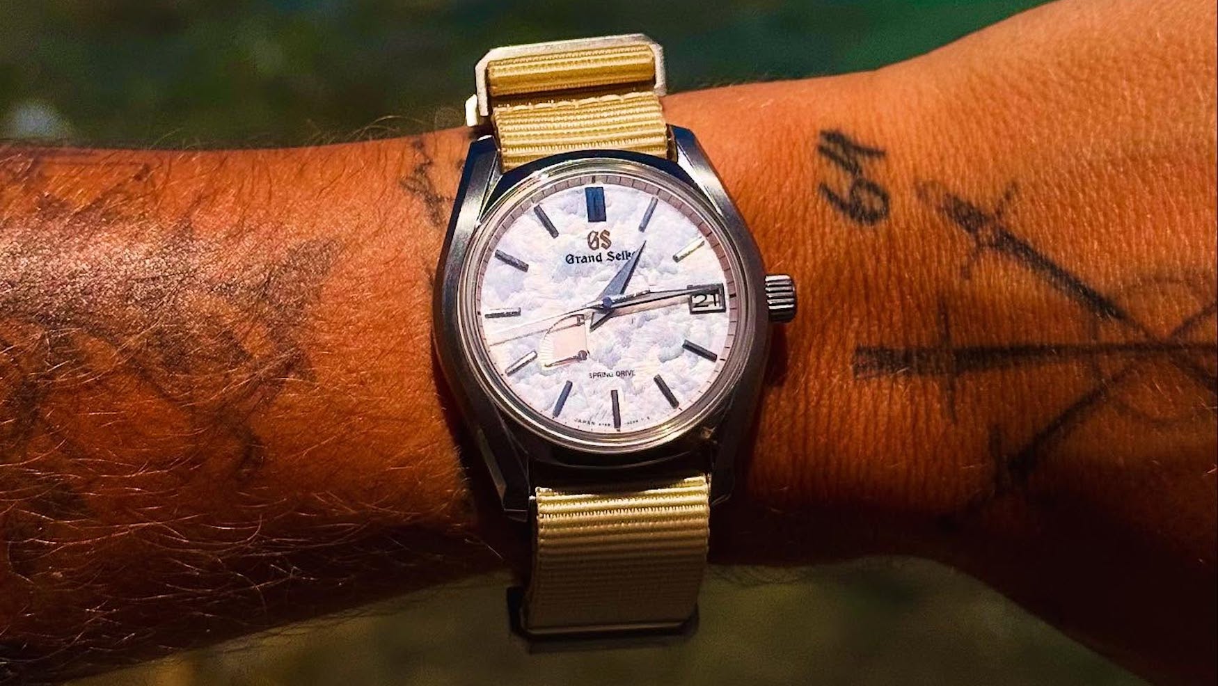 James McVay Grand Seiko Nat Features