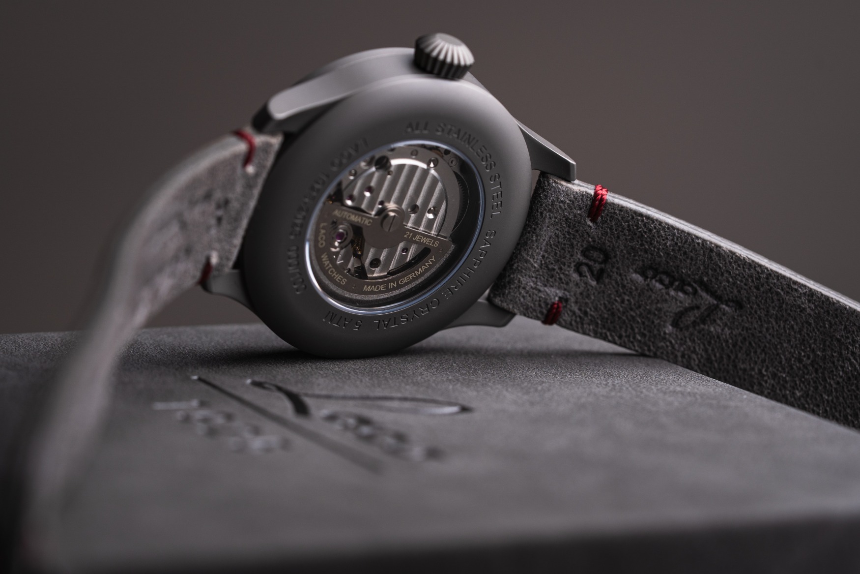 Laco 100 Watch Giveaway Caseback