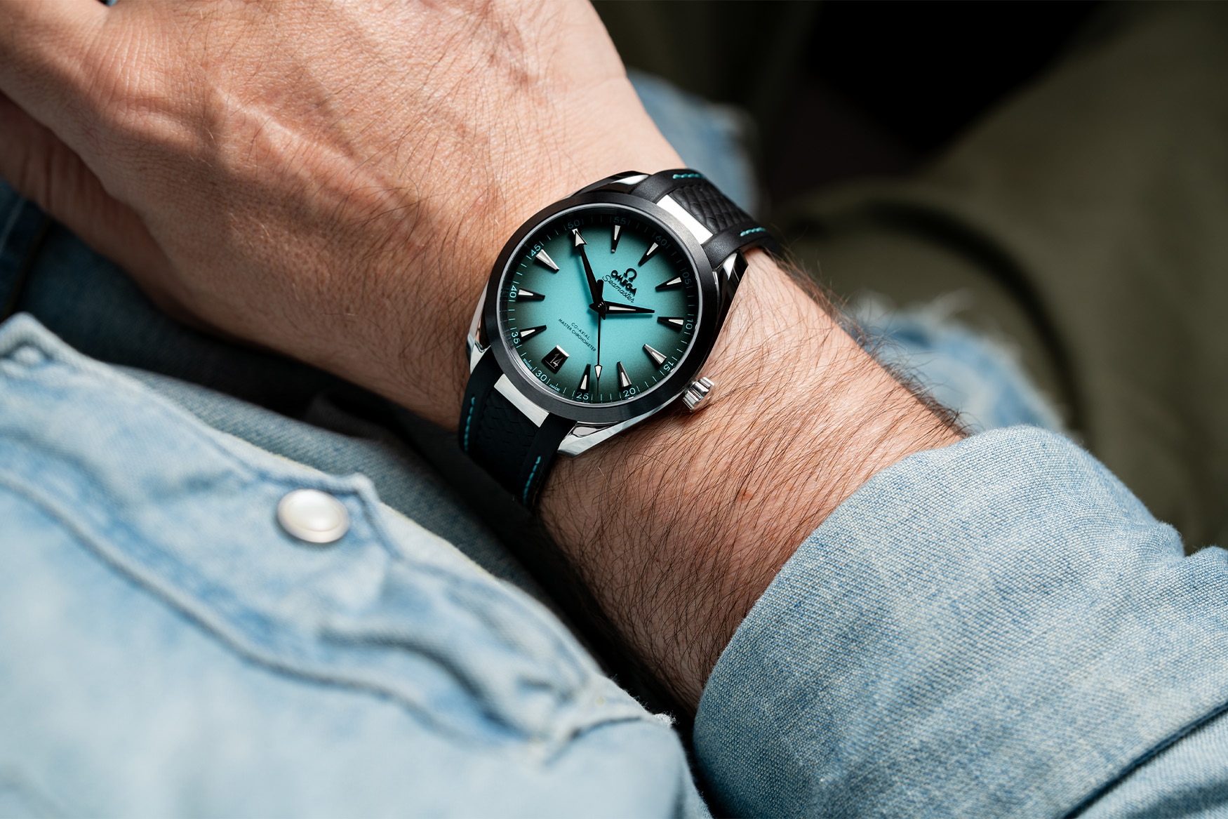 Omega Aqua Terra Turqouise 41mm Watch