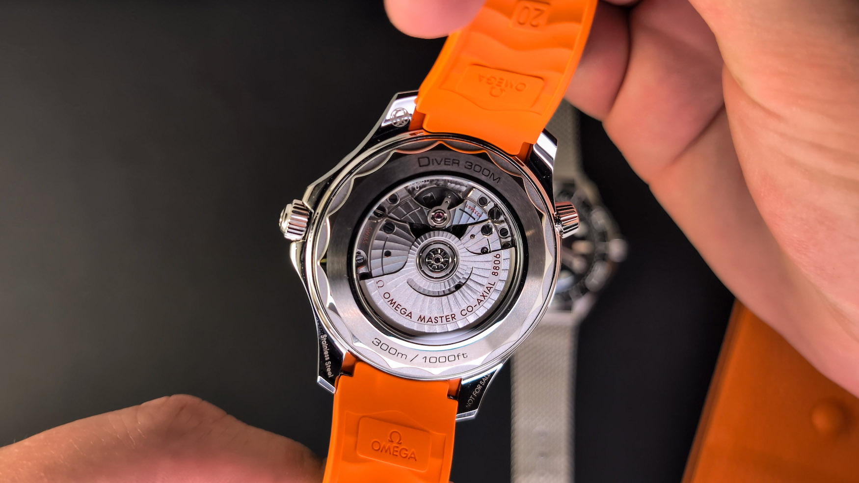 Omega Seamaster Diver 300m Orange 3