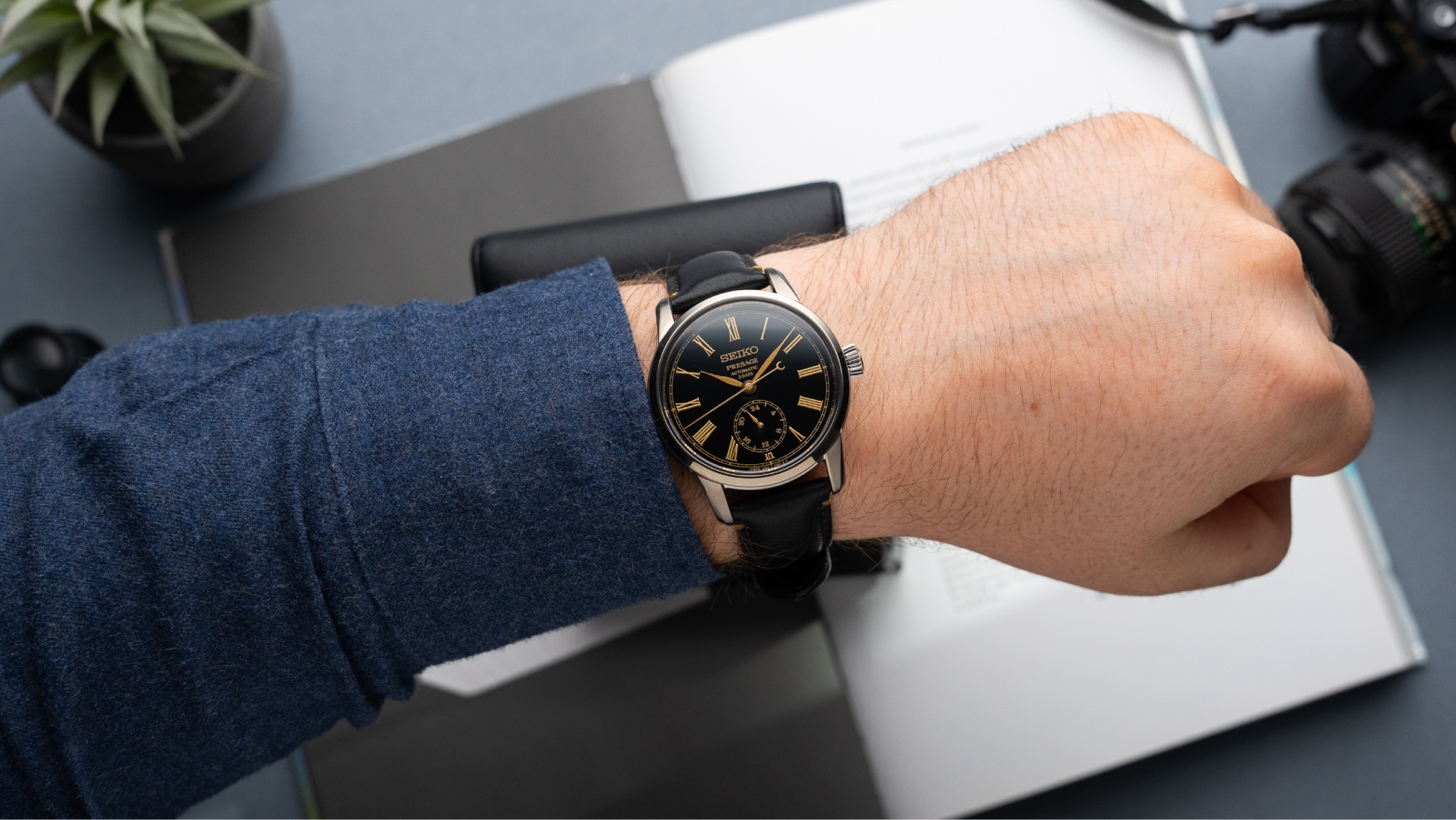 seiko presage classic series urushi spb499 1