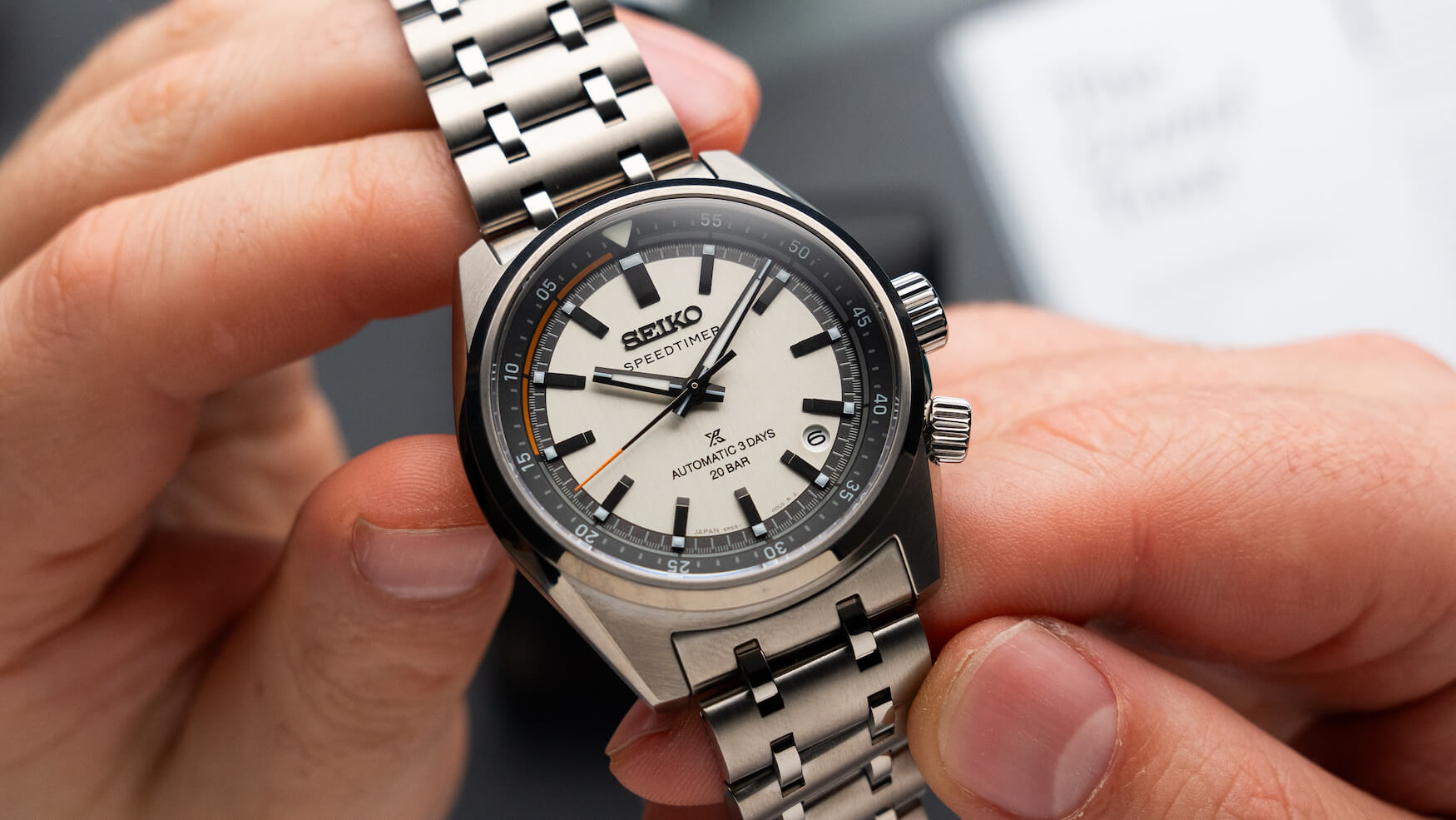 Seiko Prospex SpeedTimer Mechanical SPB513 4
