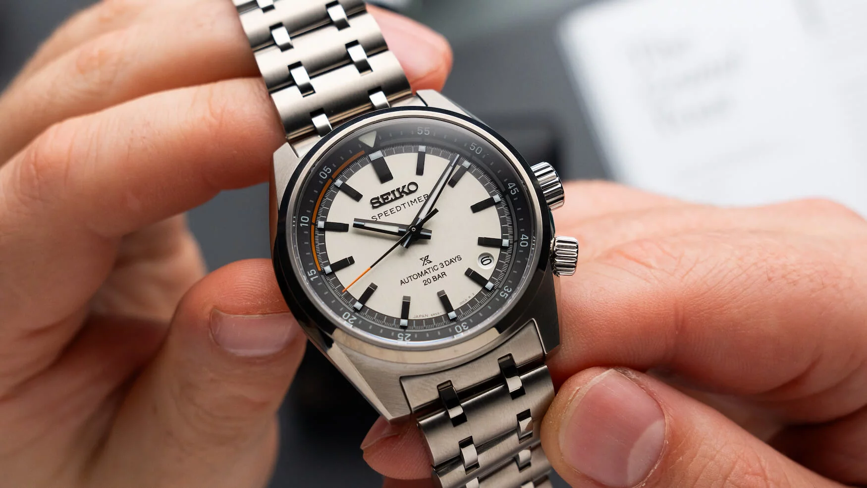 セイコー（SEIKO）腕時計 Seiko SPB513 Prospex Speedtimer Mechanical | HANDS ON