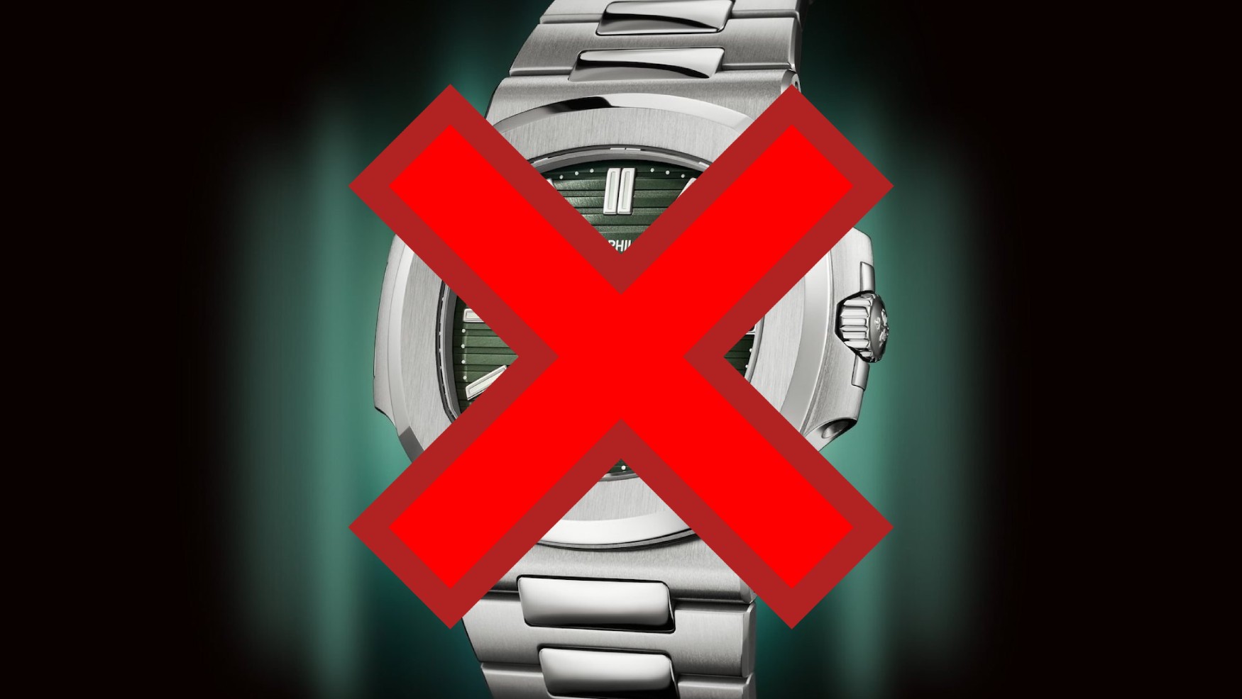 A stainless steel Patek Philippe isn’t for you, and that’s okay