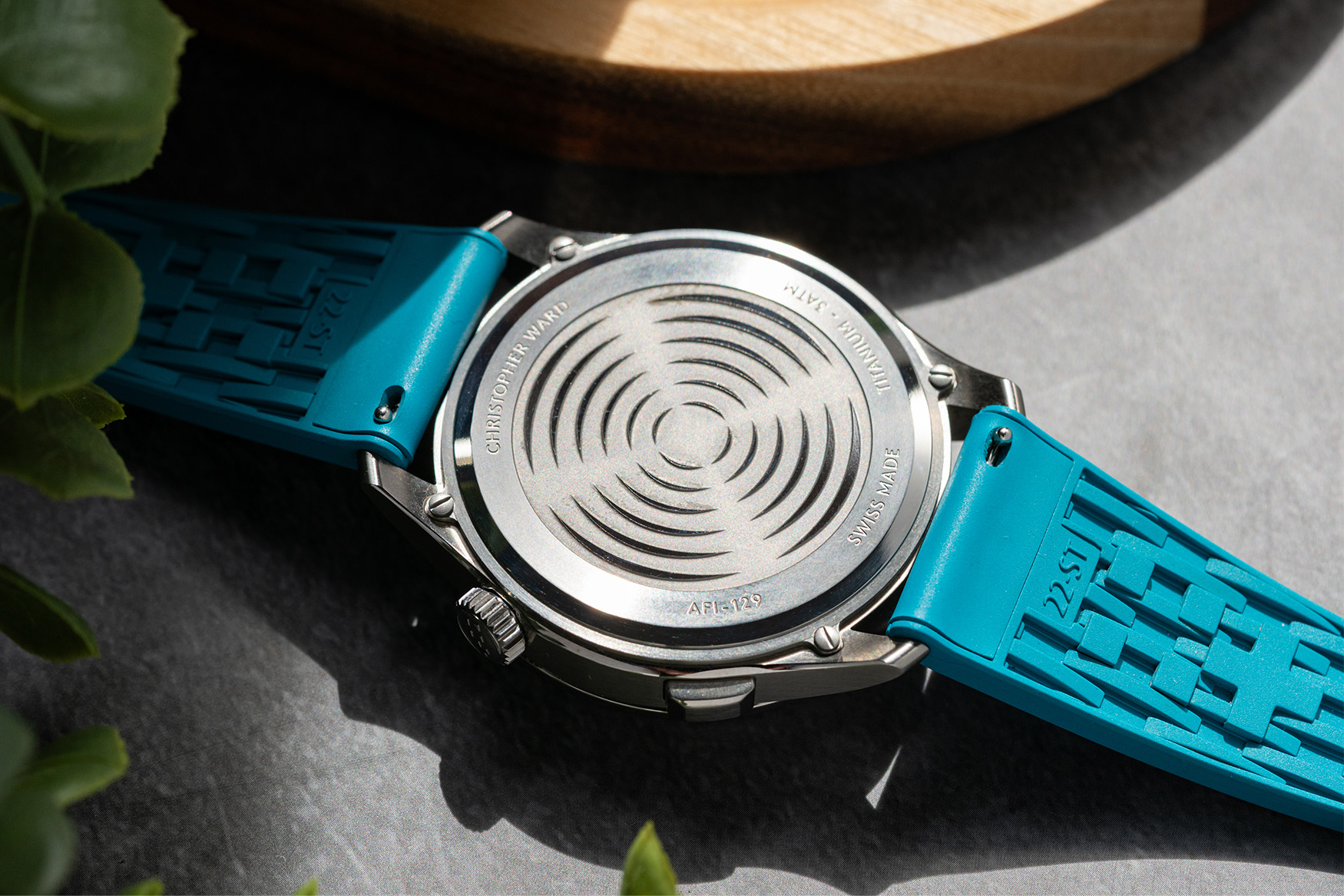 Christopher Ward Bell Cant Caseback