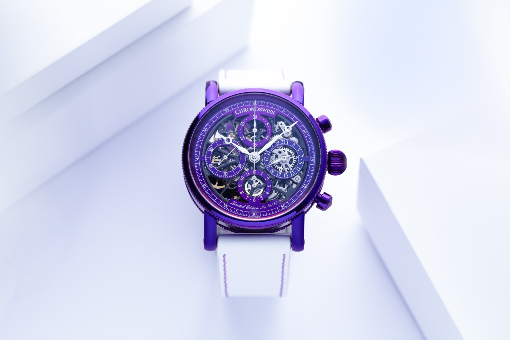 Chronoswiss Opus Purple Rain Dial