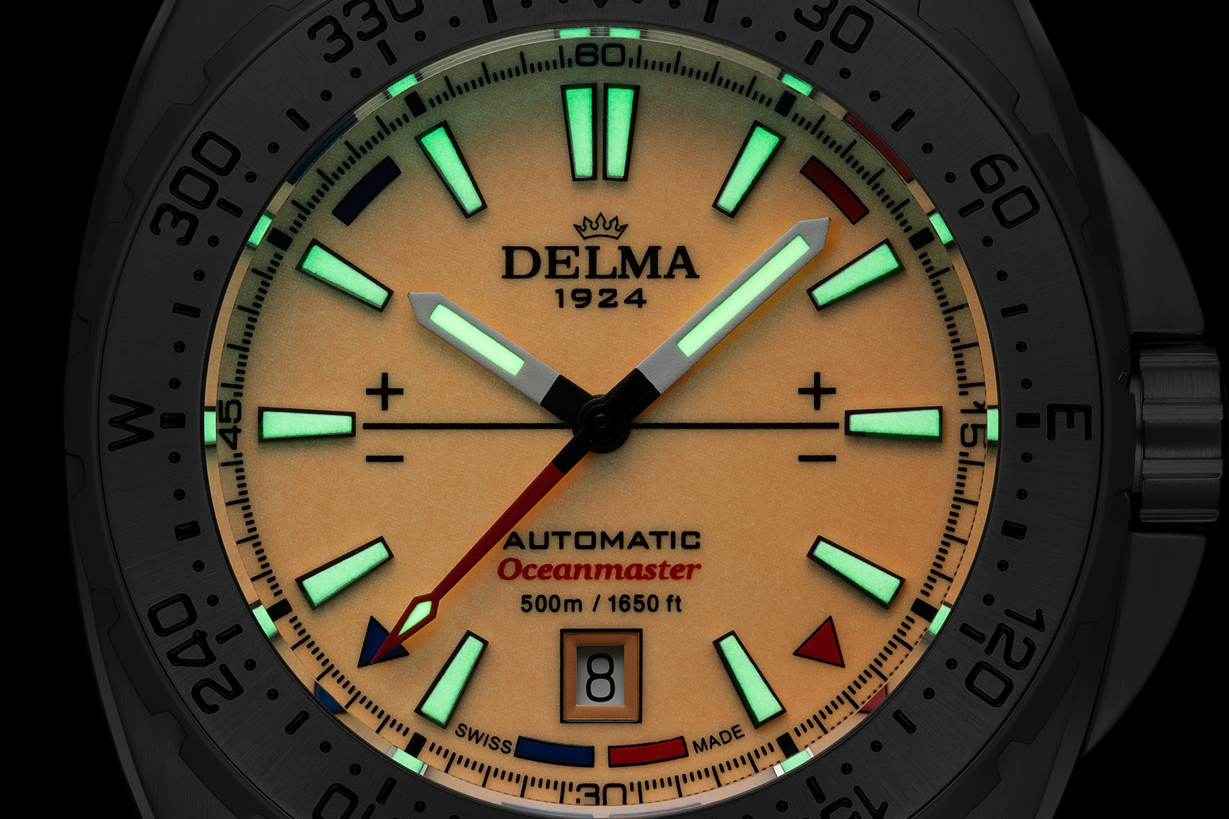 Delma Oceanmaster Lume Orange Profile