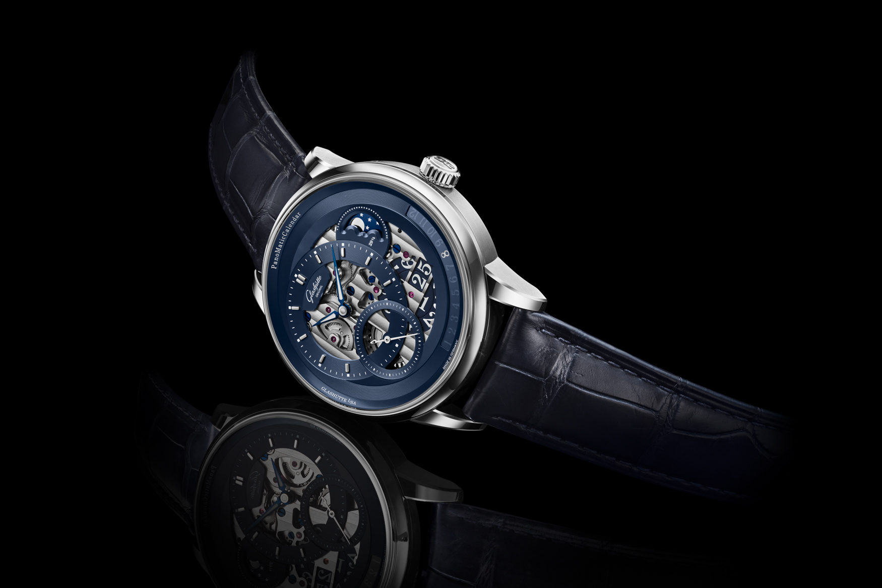 Glashütte original Panomatic Calendar profile