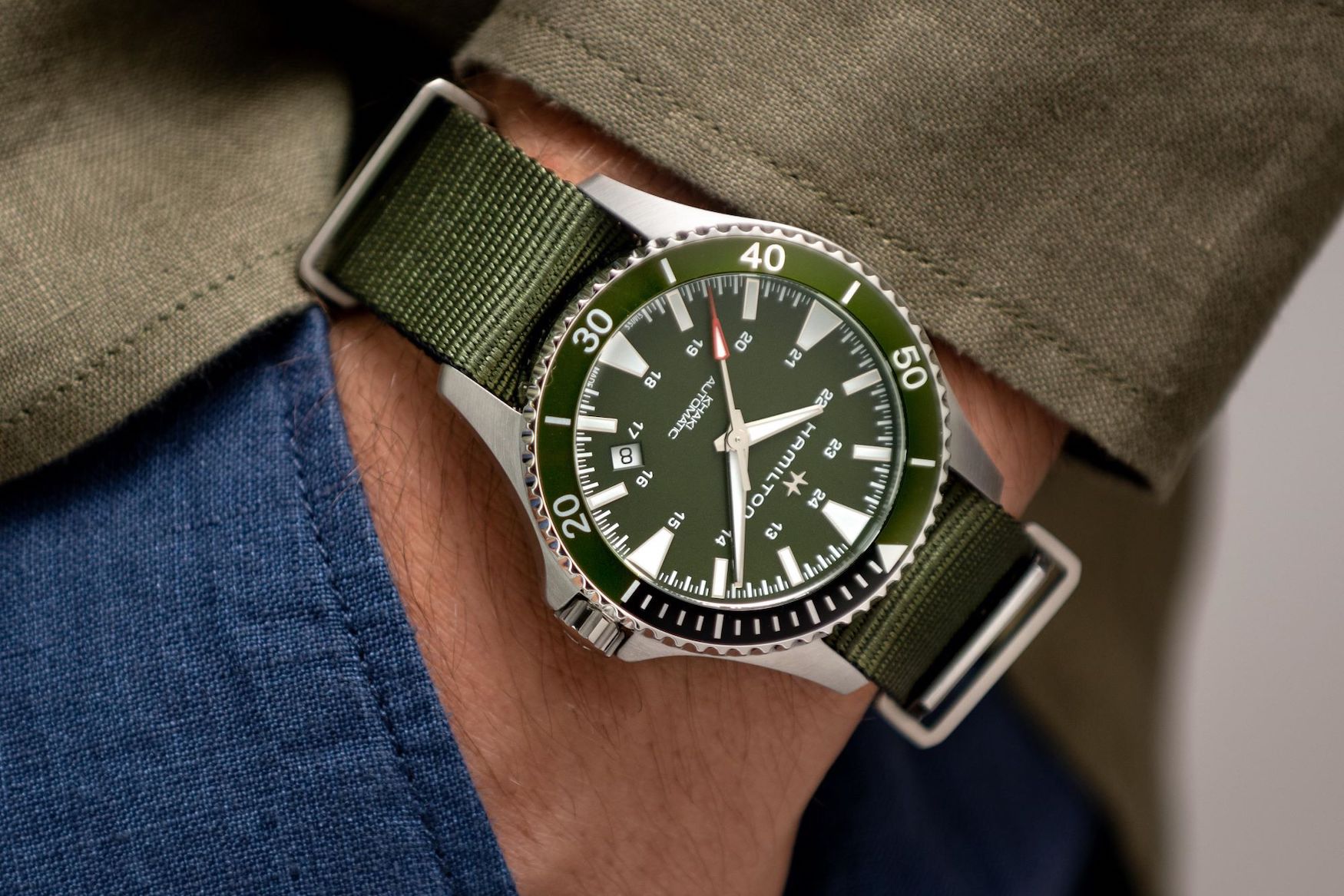 Hamilton khaki navy auto